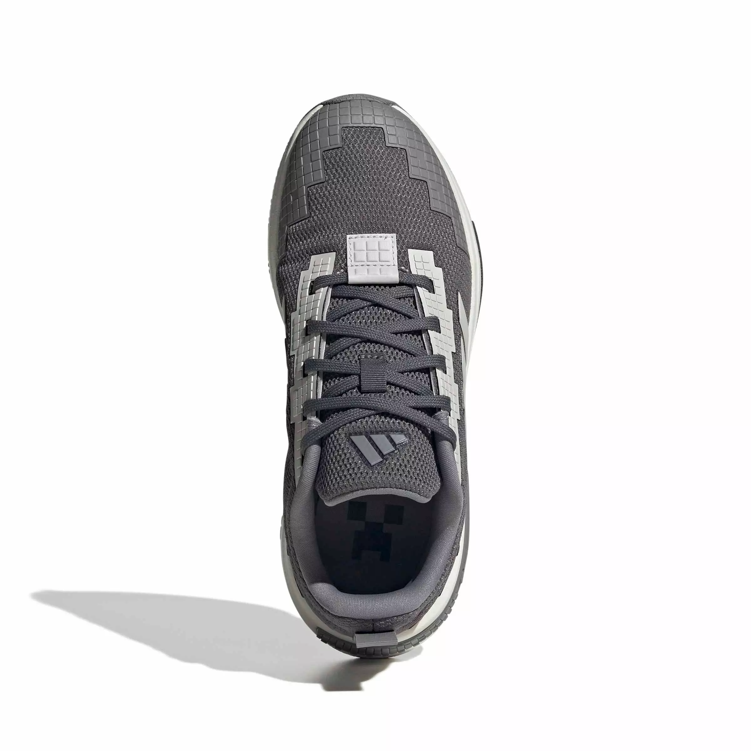 adidas Minecraft Pro "Grey Five/Grey One/Grey Three" Grade School Boys' Shoe - GREY/GREY/GREY