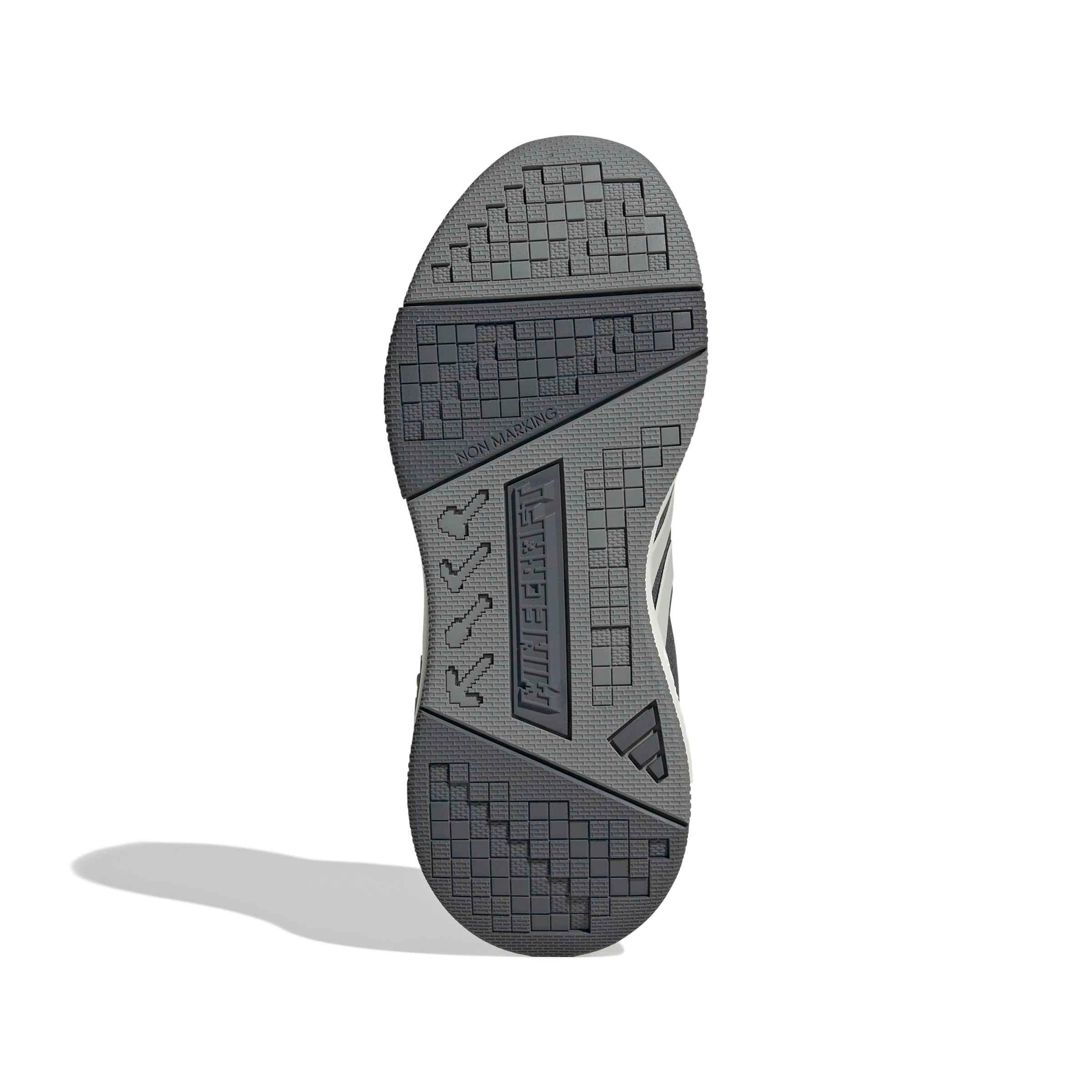 adidas Minecraft Pro "Grey Five/Grey One/Grey Three" Grade School Boys' Shoe - GREY/GREY/GREY Thumbnail View 6