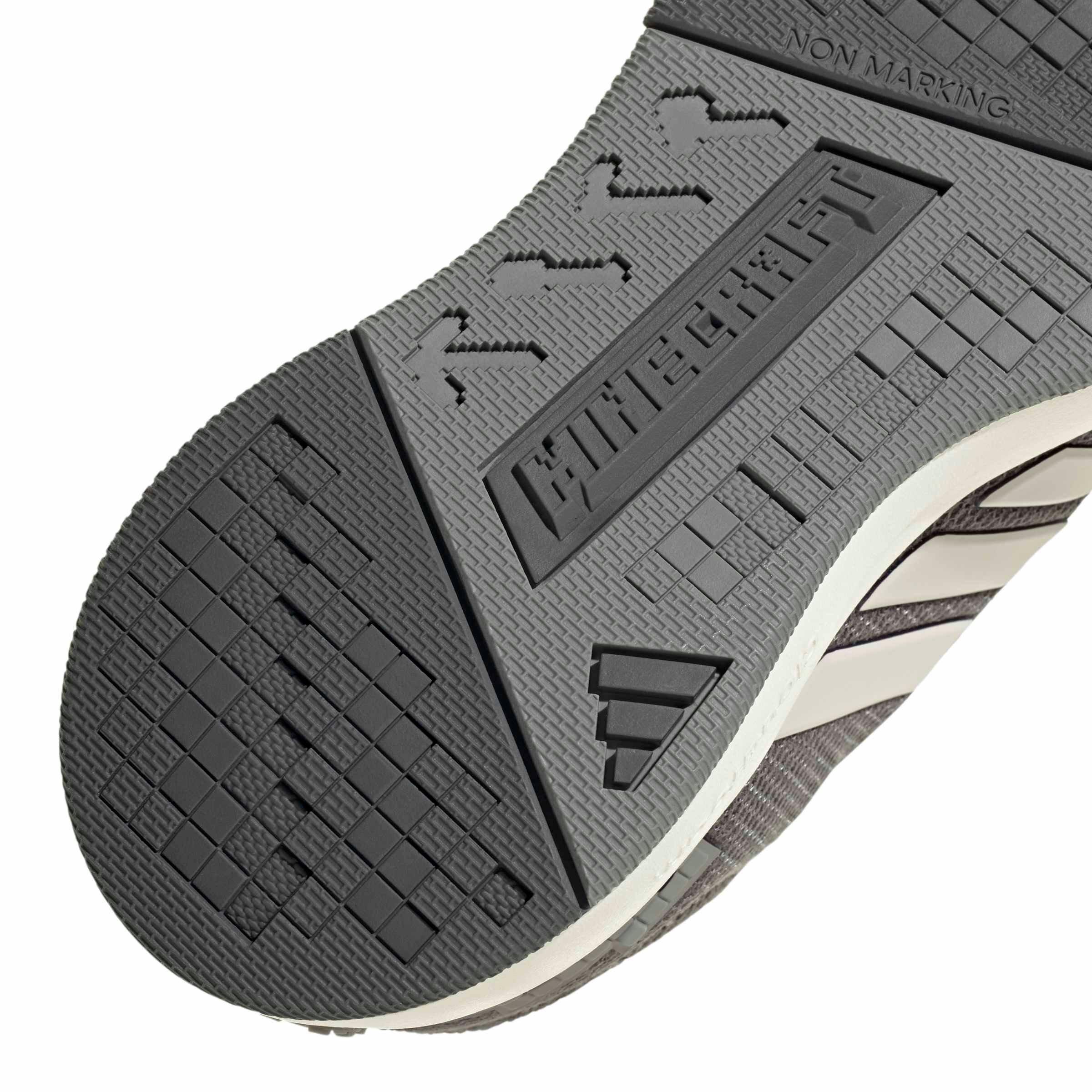 adidas Minecraft Pro "Grey Five/Grey One/Grey Three" Grade School Boys' Shoe - GREY/GREY/GREY Thumbnail View 7