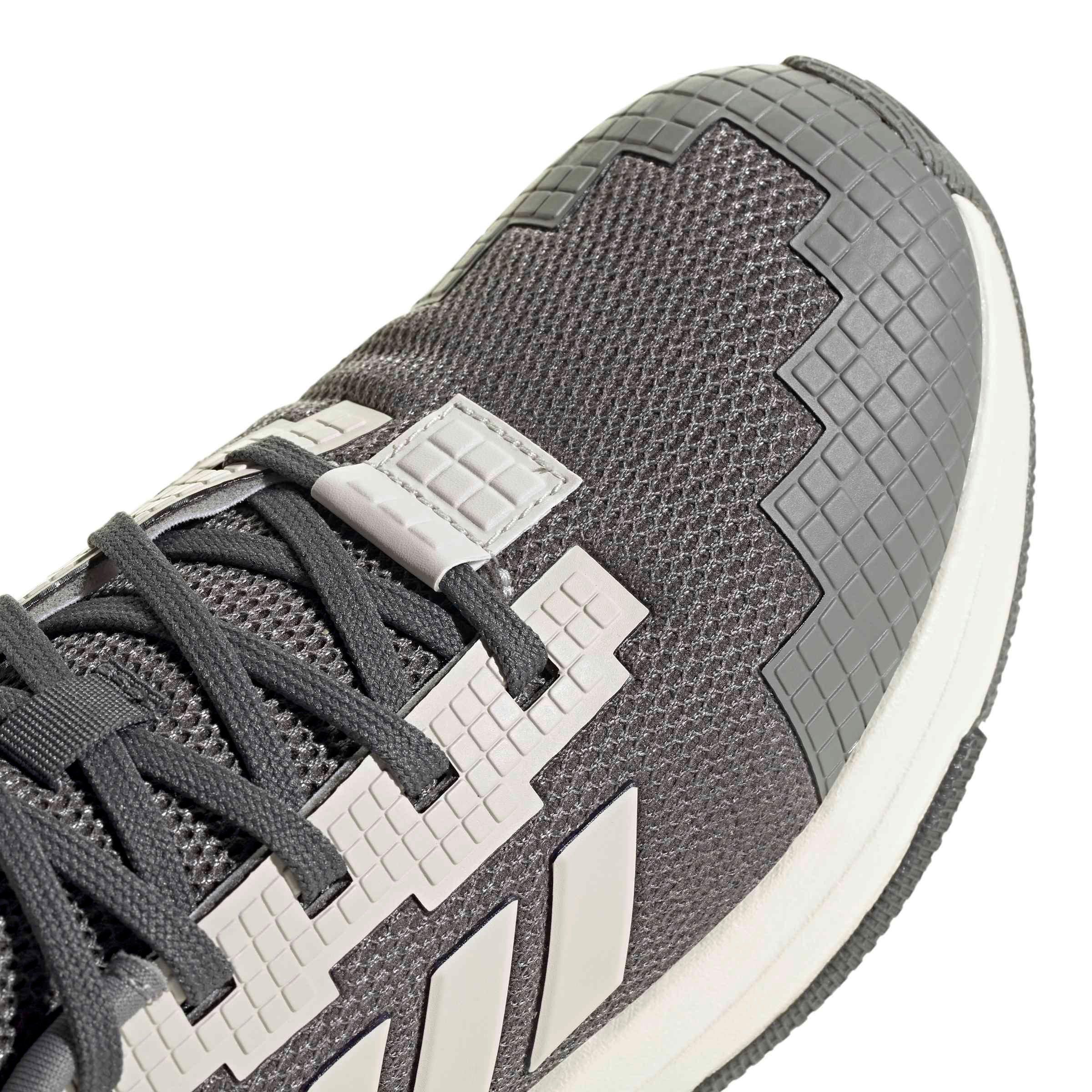 adidas Minecraft Pro "Grey Five/Grey One/Grey Three" Grade School Boys' Shoe - GREY/GREY/GREY Thumbnail View 8