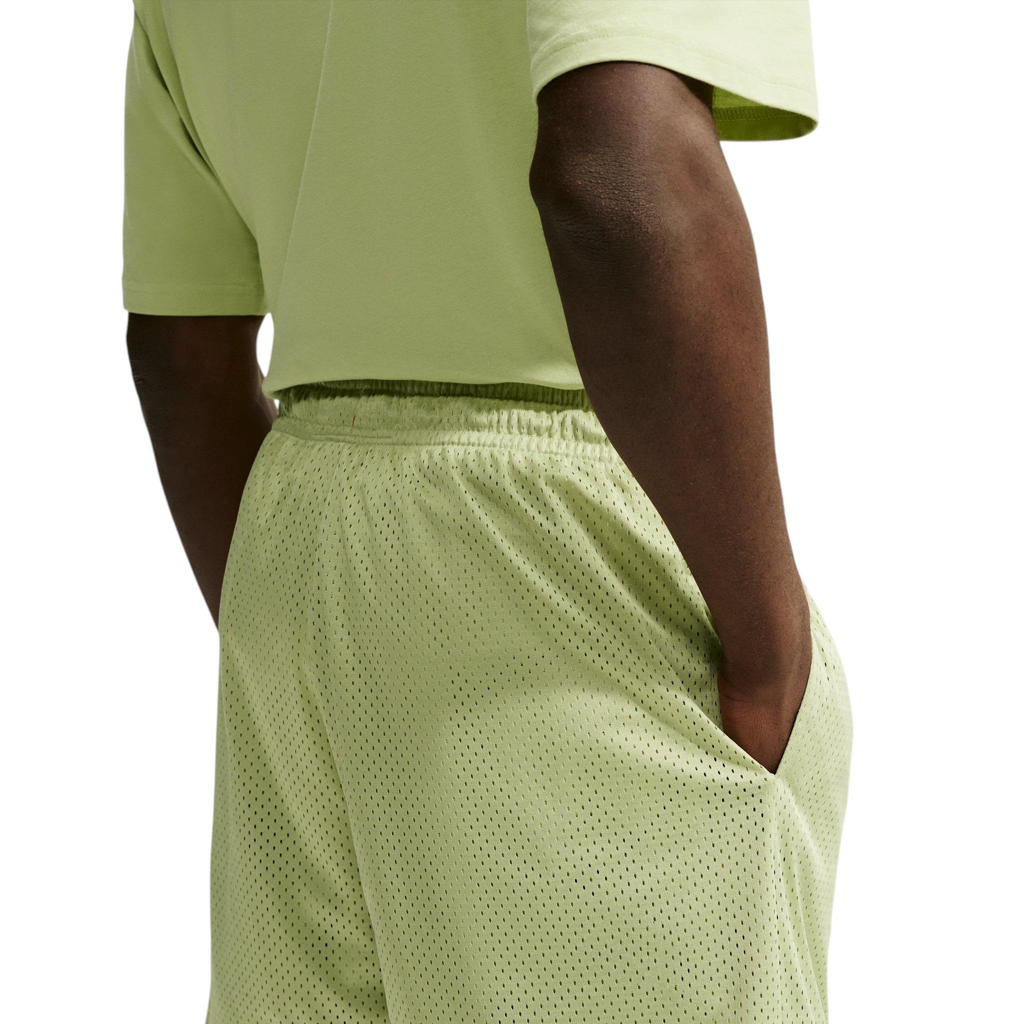 Nike Men's Standard Issue 5in Practice Mesh Basketball Shorts - Olive - OLIVE