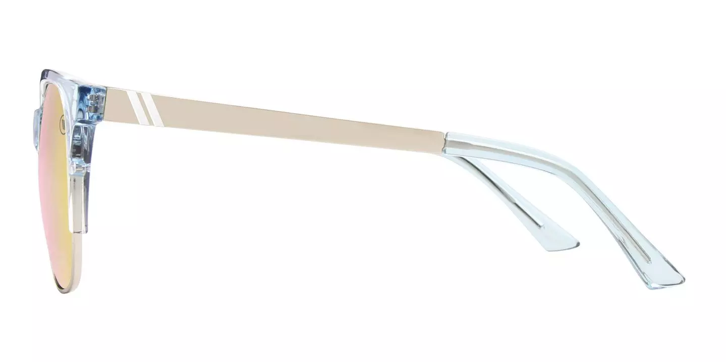 Blenders Starlet Sky Mistress Polarized Mirrored Sunglasses - PINK