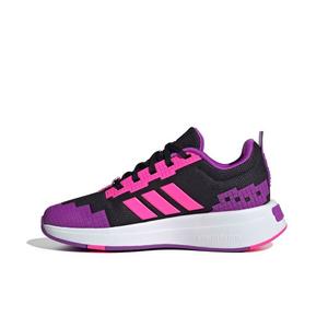adidas Minecraft Pro "Core Black/Solar Pink/Shock Purple" Grade School Girls' Shoe