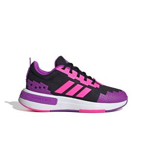 adidas Minecraft Pro "Core Black/Solar Pink/Shock Purple" Grade School Girls' Shoe