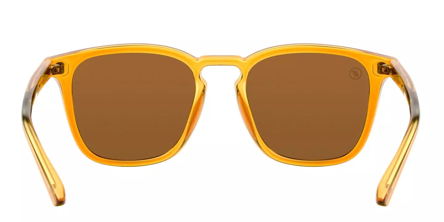 Blenders Sydney Amber Coast Polarized Mirrored Sunglasses - AMBER