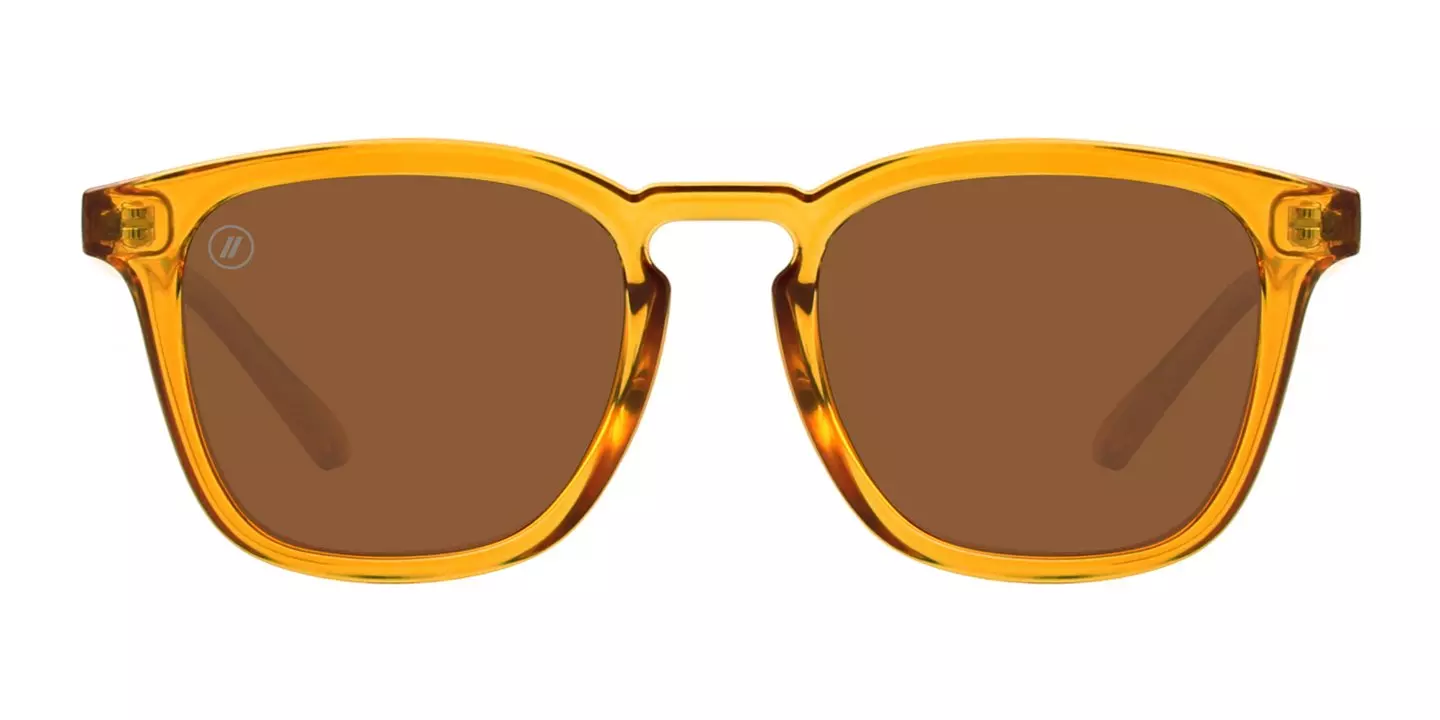 Blenders Sydney Amber Coast Polarized Mirrored Sunglasses - AMBER