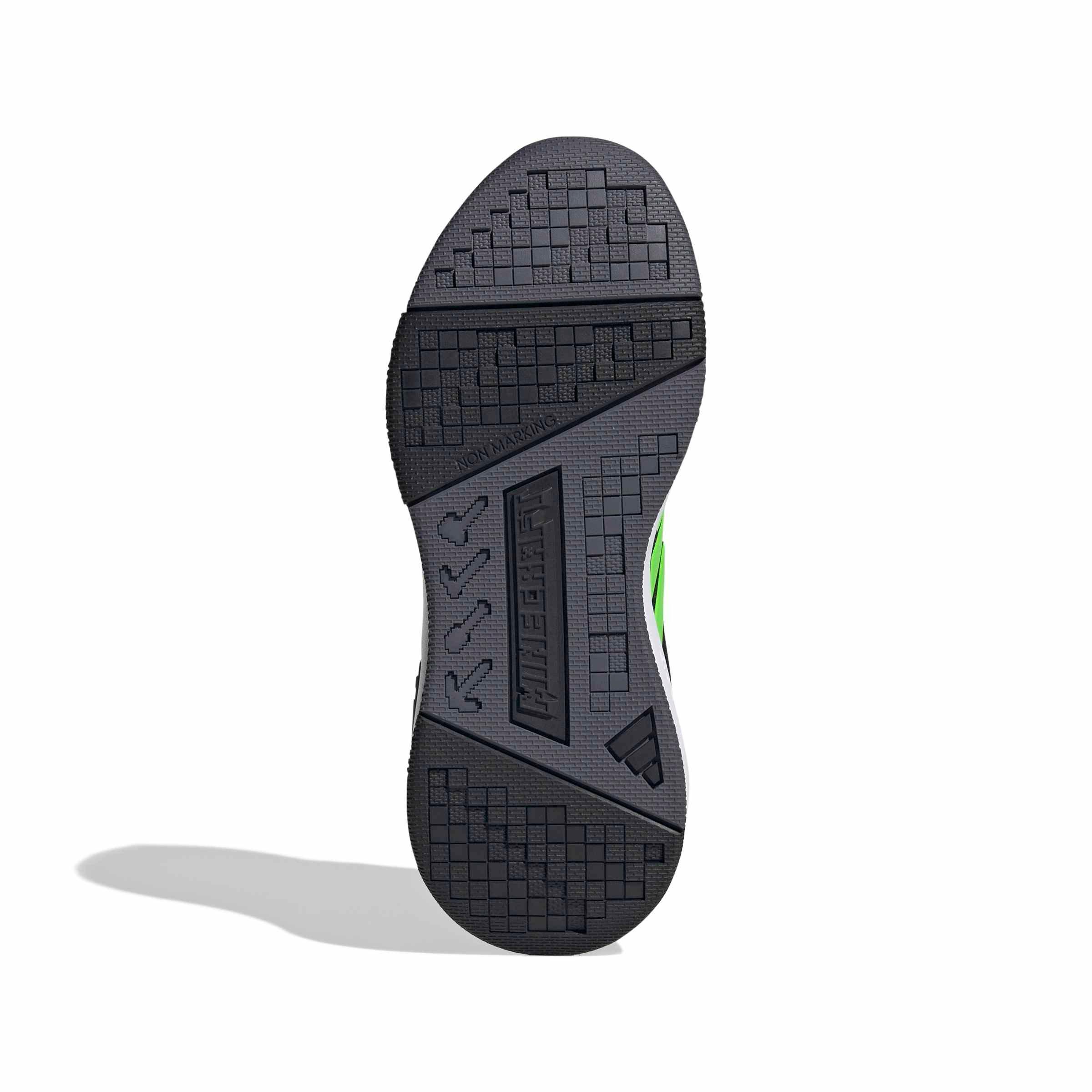 adidas Minecraft Pro "Core Black/Ftwr White/Aurora Onix" Grade School Boys' Shoe - BLACK/WHITE/ONIX Thumbnail View 6