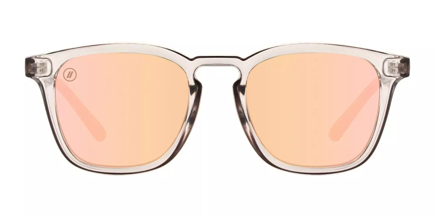 Blenders Sydney Sweet Diva Polarized Mirrored Sunglasses - PINK
