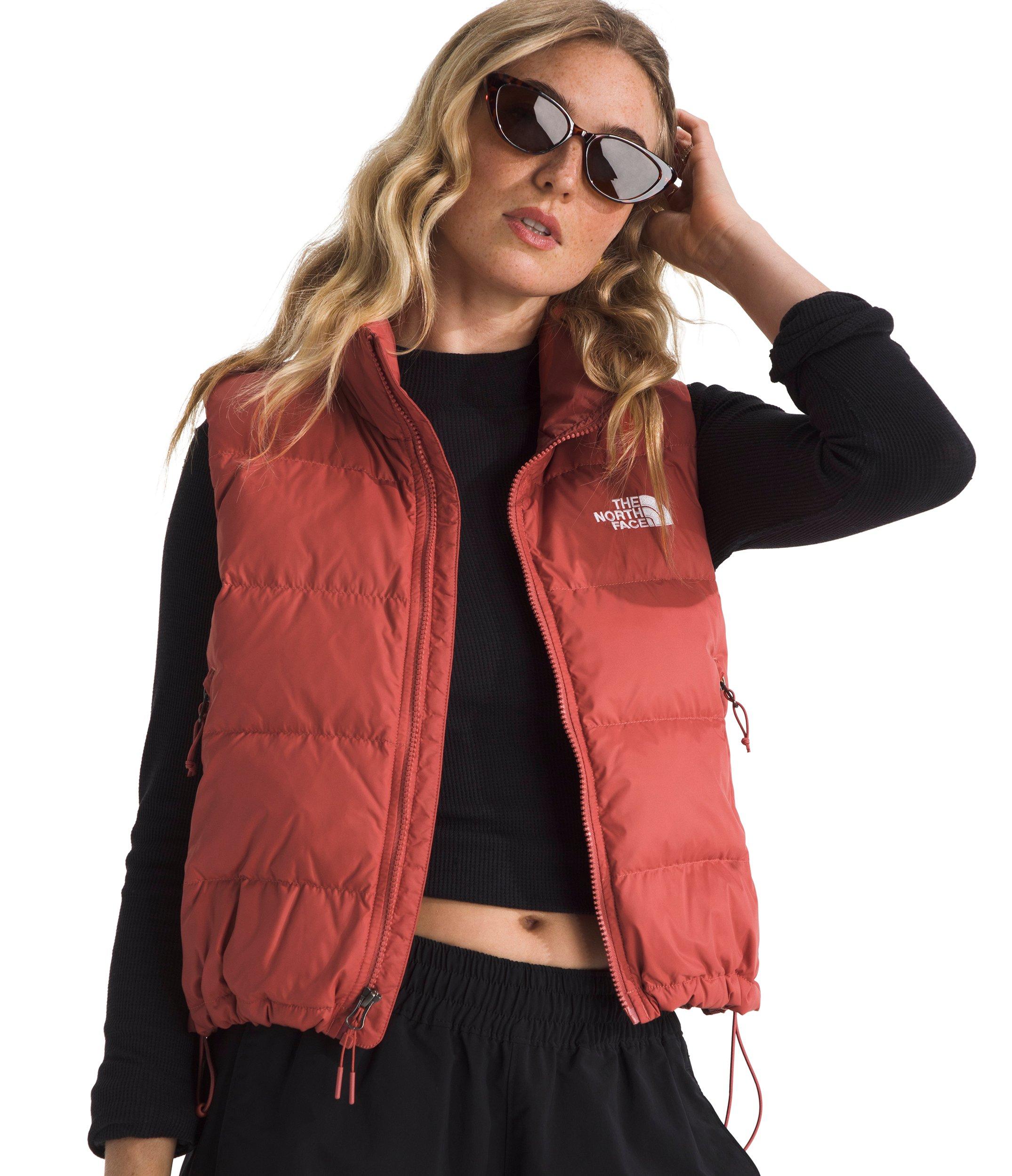 The North Face Women&rsquo;s Hydrenalite Down A-Line Vest -Orange - ORANGE Thumbnail View 3