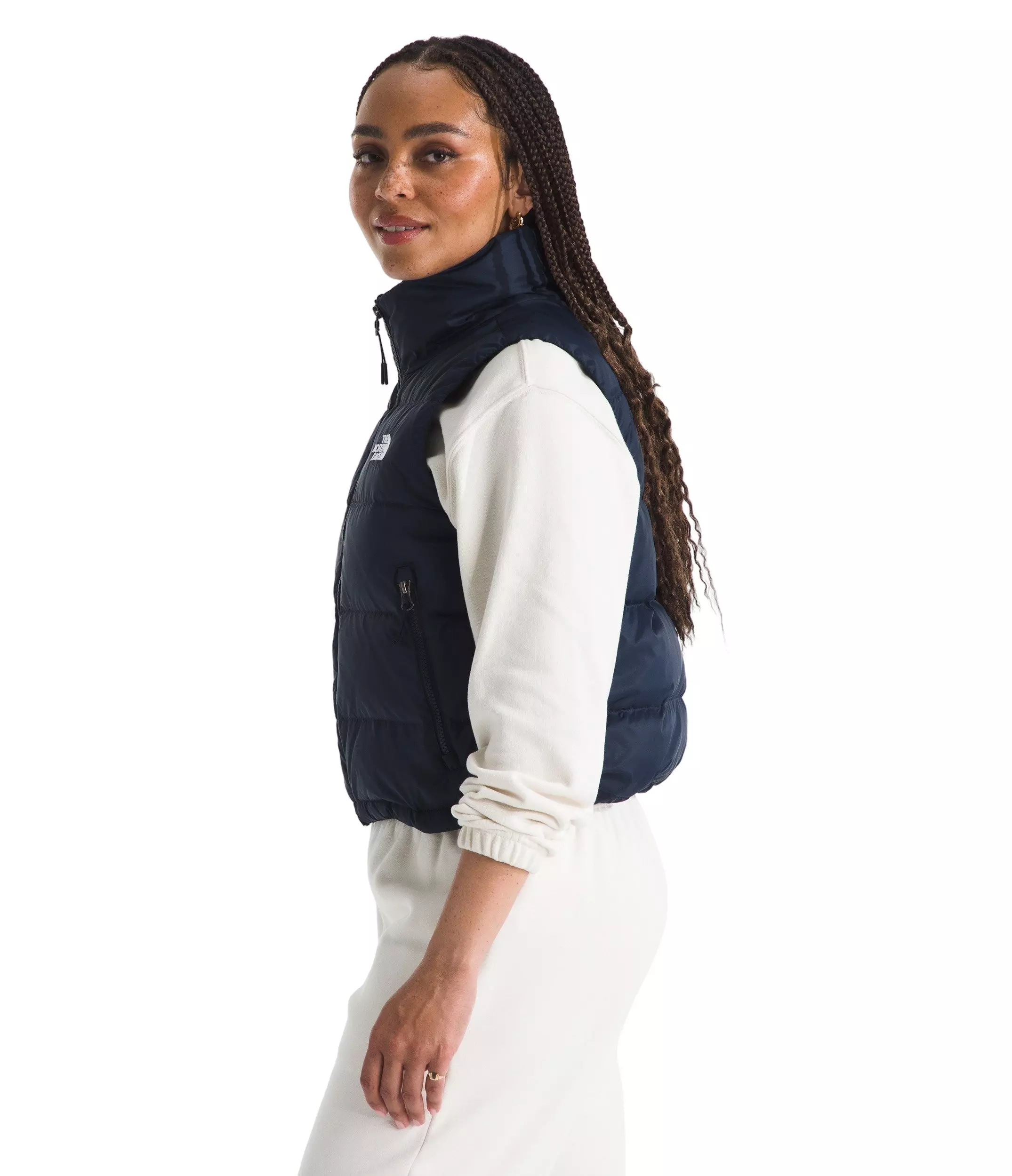 The North Face Women’s Hydrenalite Down A-Line Vest -Navy - NAVY
