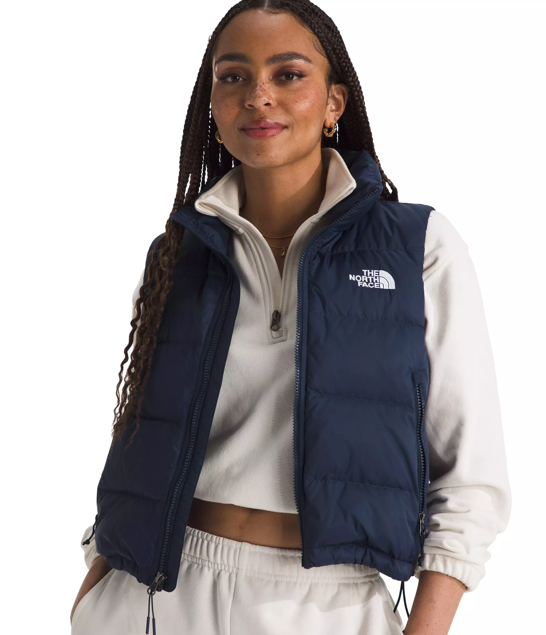 The North Face Women’s Hydrenalite Down A-Line Vest -Navy - NAVY