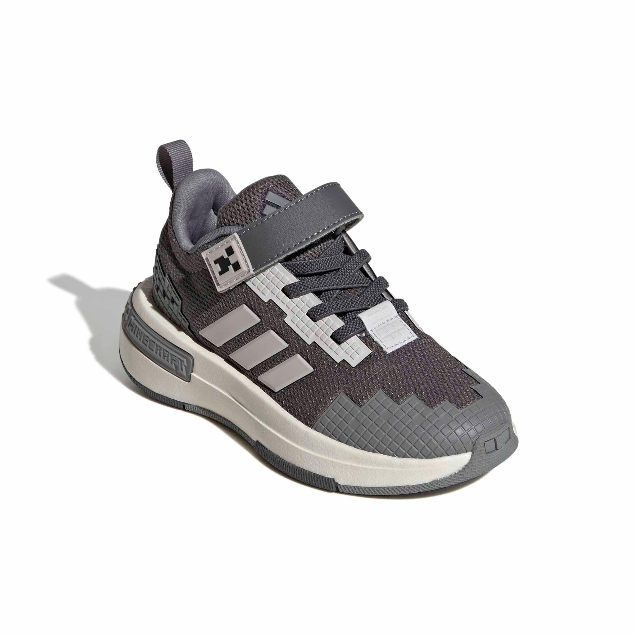 adidas Minecraft Pro "Grey Five/Grey One/Grey Three" Preschool Boys' Shoe - GREY/GREY/GREY Thumbnail View 3