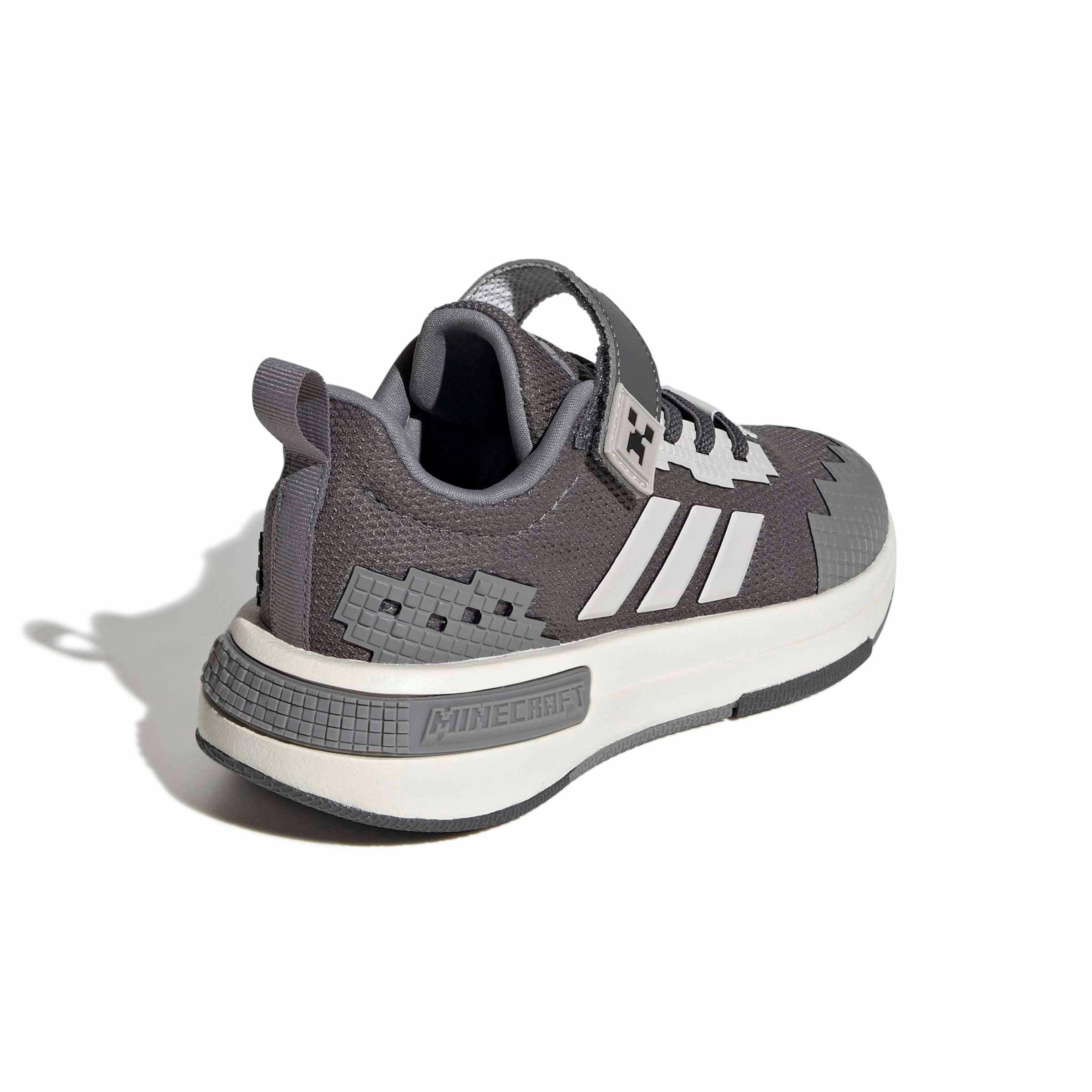 adidas Minecraft Pro "Grey Five/Grey One/Grey Three" Preschool Boys' Shoe - GREY/GREY/GREY Thumbnail View 4