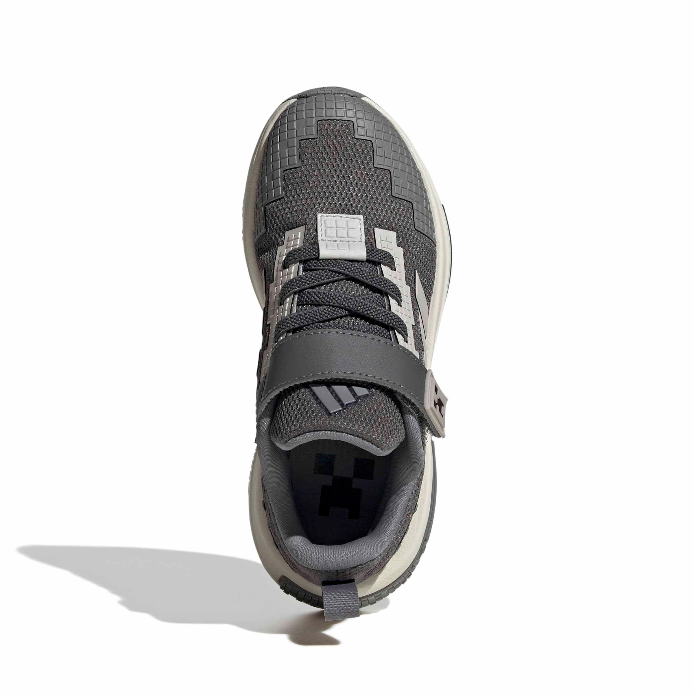adidas Minecraft Pro "Grey Five/Grey One/Grey Three" Preschool Boys' Shoe - GREY/GREY/GREY Thumbnail View 5