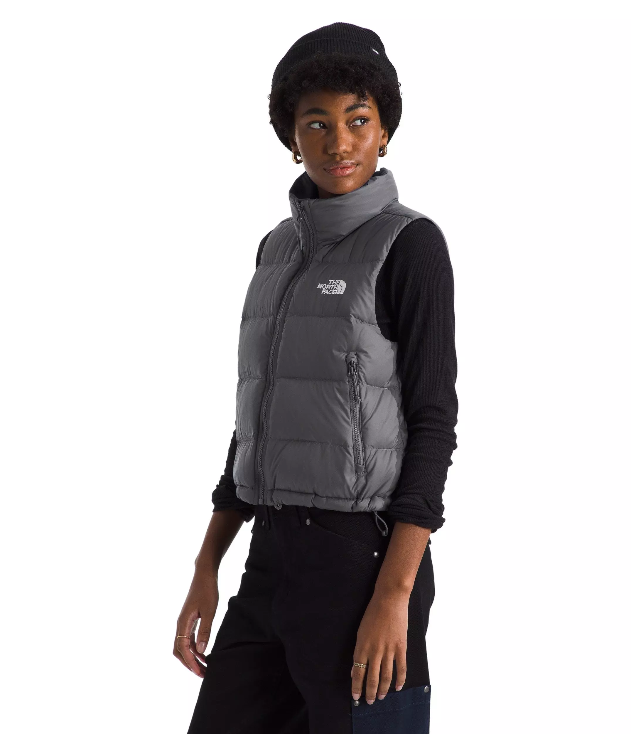 The North Face Women’s Hydrenalite Down A-Line Vest -Smoked Pearl - SMOKED PEARL