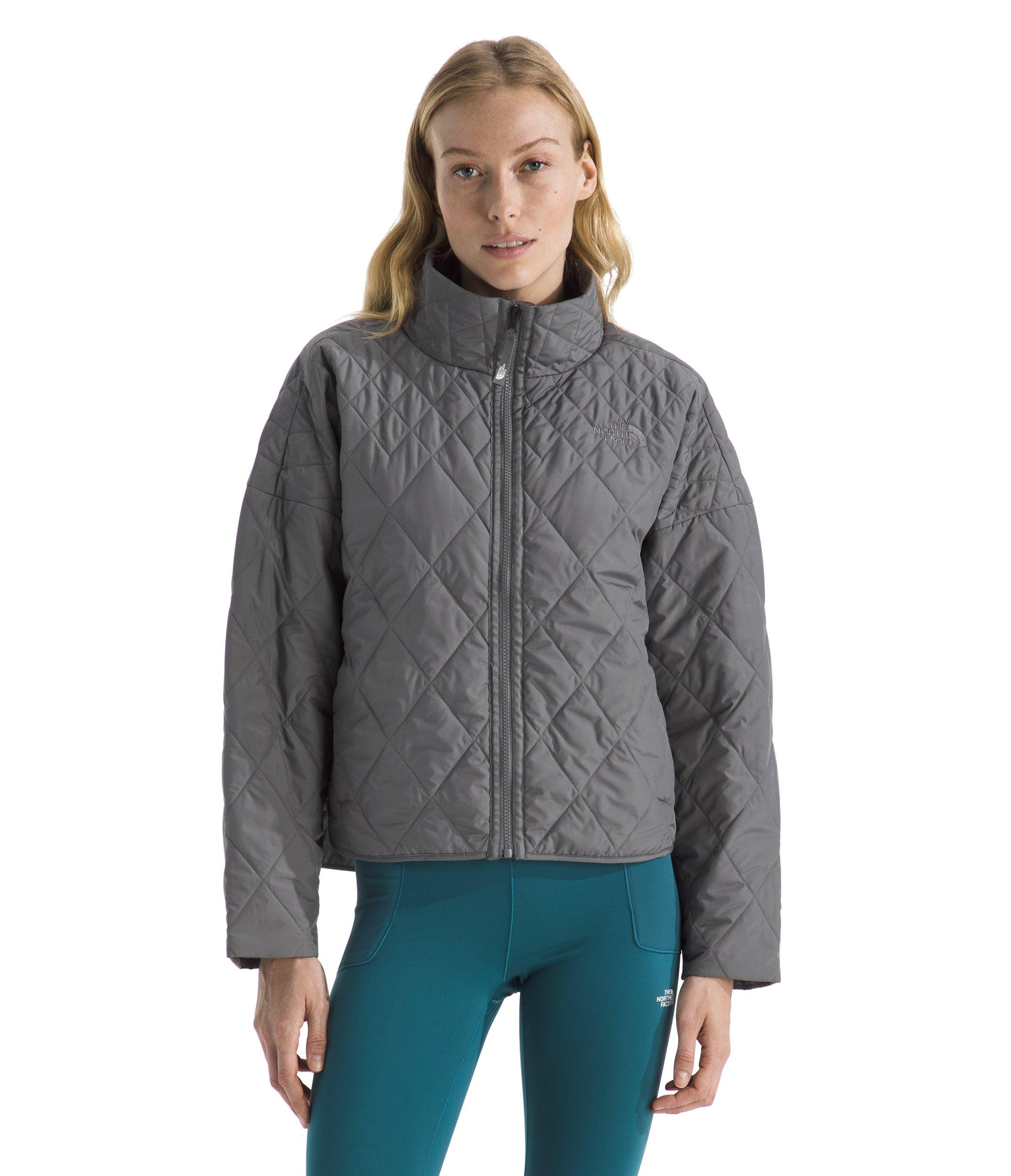 The North Face Women&rsquo;s Diamond Peak Insulated Jacket -Pearl Grey - PEARL GREY Thumbnail View 1