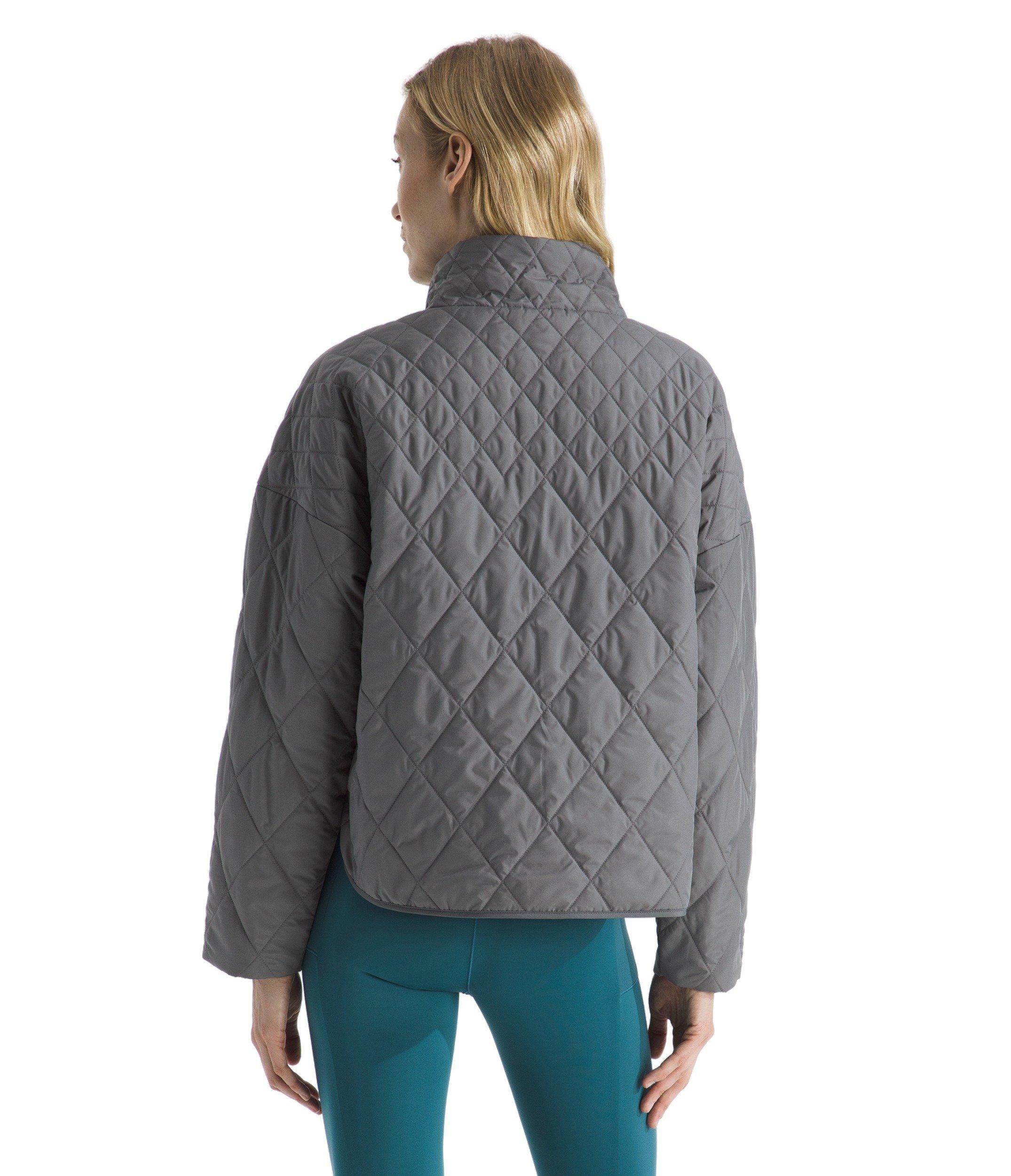 The North Face Women&rsquo;s Diamond Peak Insulated Jacket -Pearl Grey - PEARL GREY Thumbnail View 2