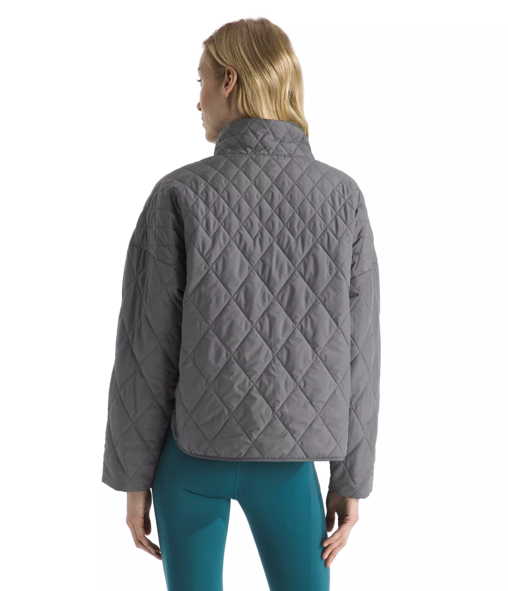 The North Face Women’s Diamond Peak Insulated Jacket -Pearl Grey - PEARL GREY