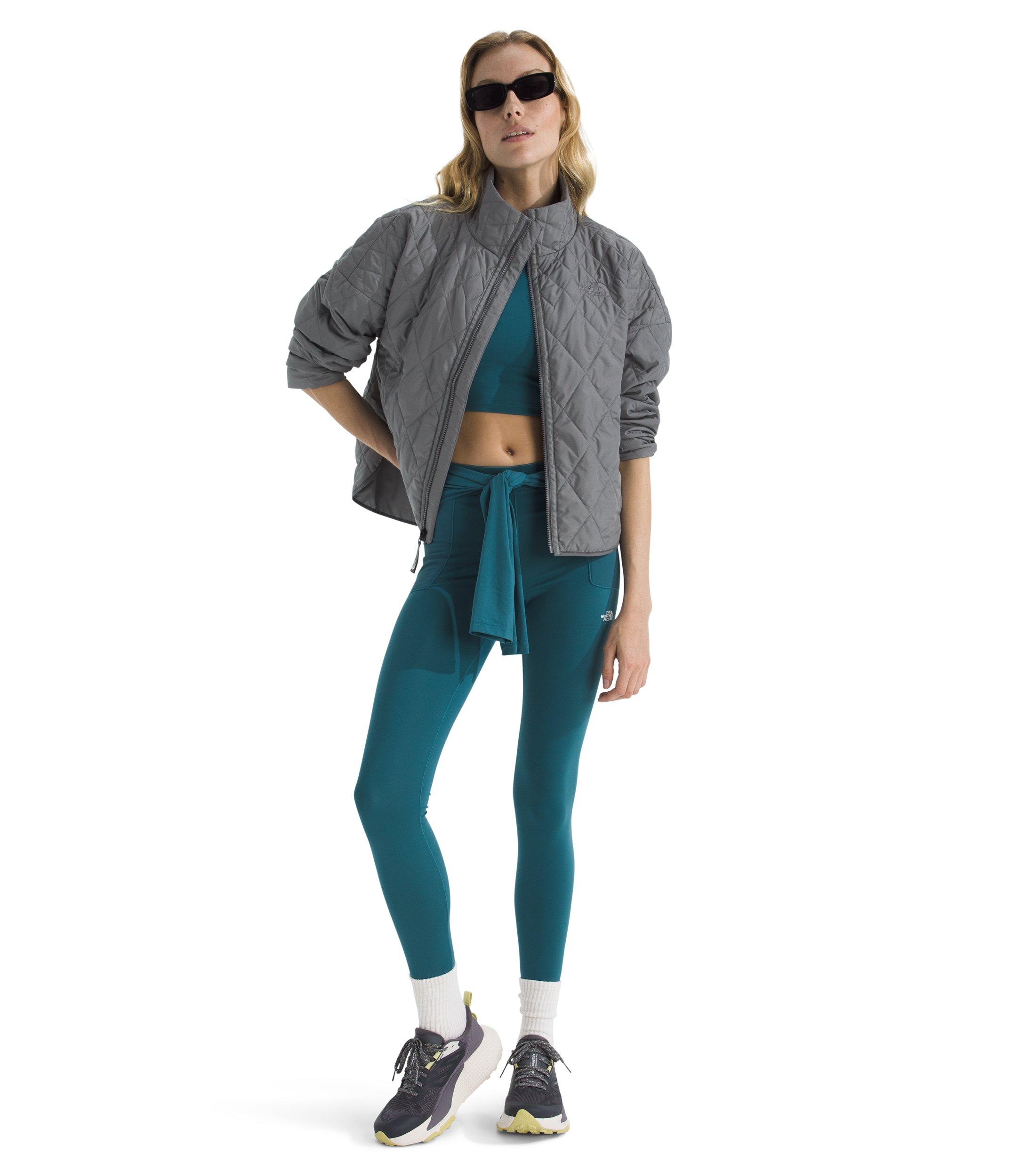 The North Face Women&rsquo;s Diamond Peak Insulated Jacket -Pearl Grey - PEARL GREY Thumbnail View 5