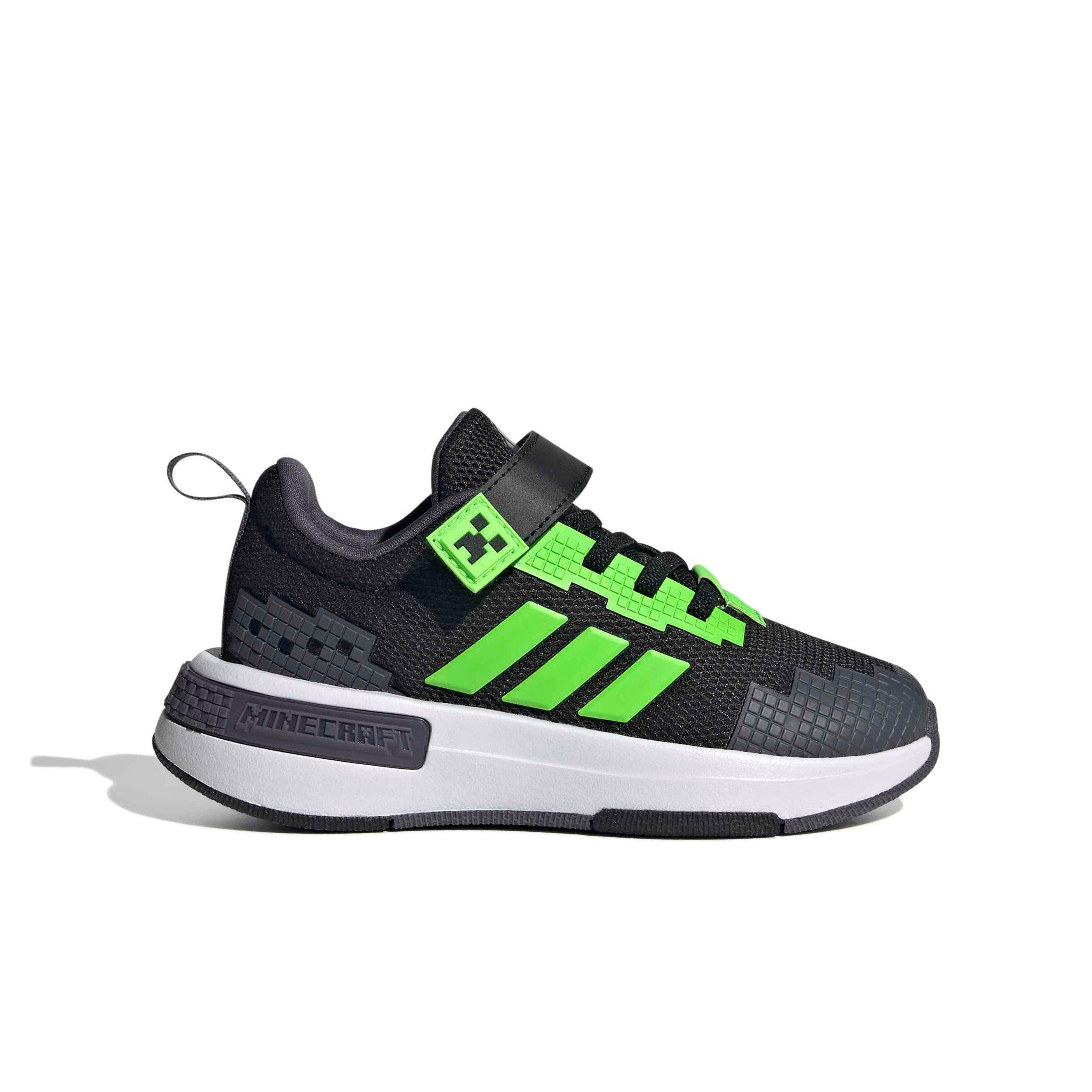 adidas Minecraft Pro "Core Black/Ftwr White/Aurora Onix" Preschool Boys' Shoe - BLACK/WHITE/ONIX Thumbnail View 1