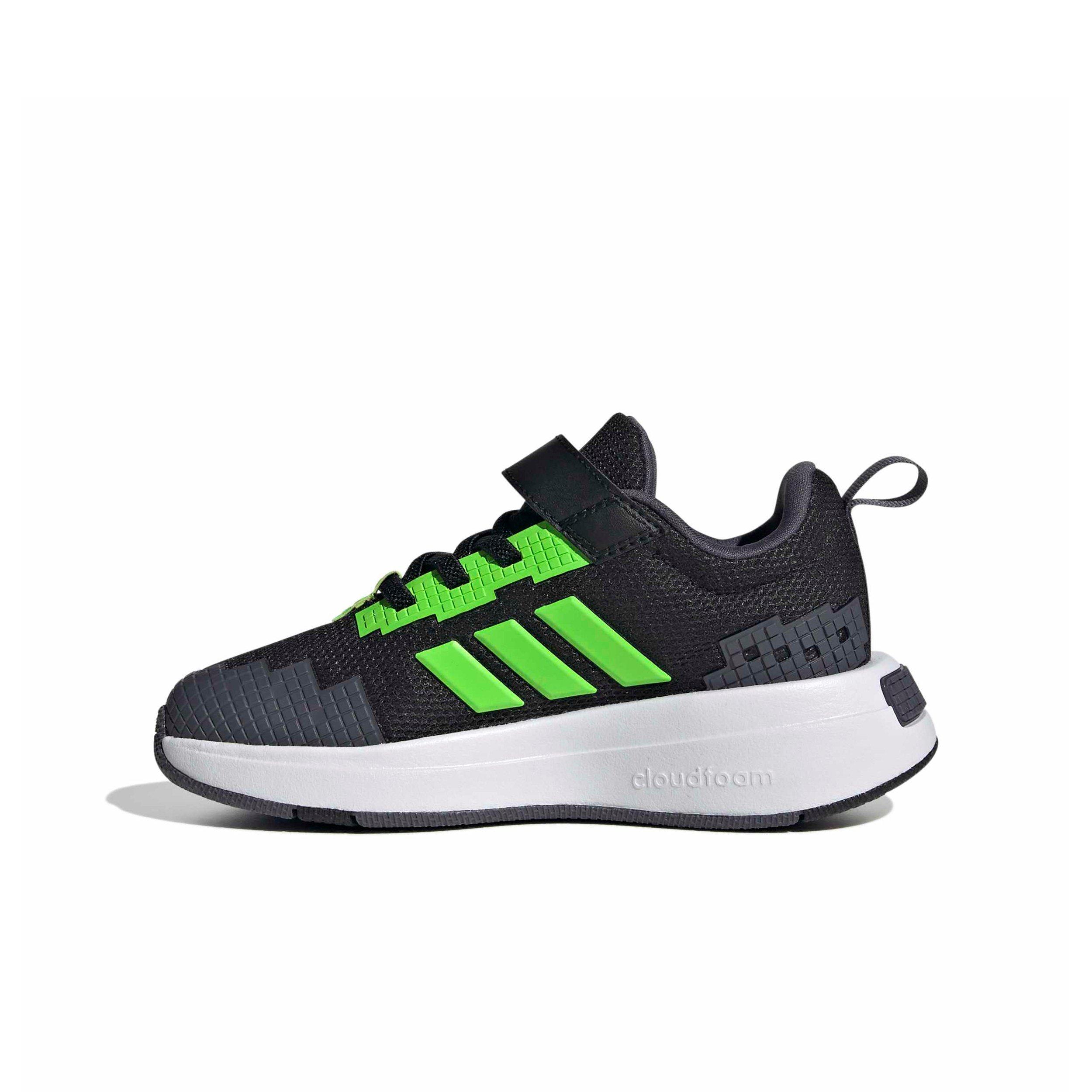 adidas Minecraft Pro "Core Black/Ftwr White/Aurora Onix" Preschool Boys' Shoe - BLACK/WHITE/ONIX Thumbnail View 2