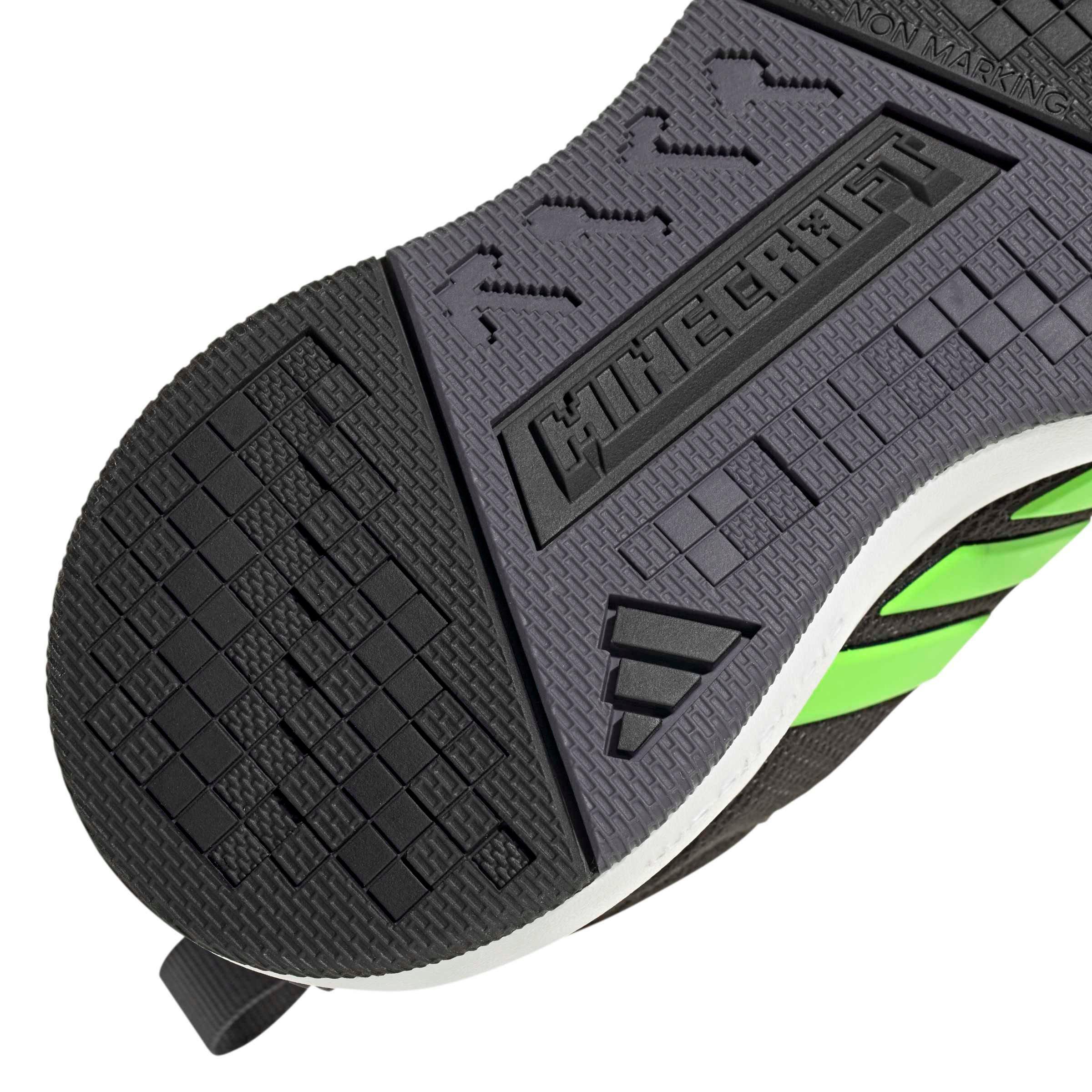 adidas Minecraft Pro "Core Black/Ftwr White/Aurora Onix" Preschool Boys' Shoe - BLACK/WHITE/ONIX Thumbnail View 8