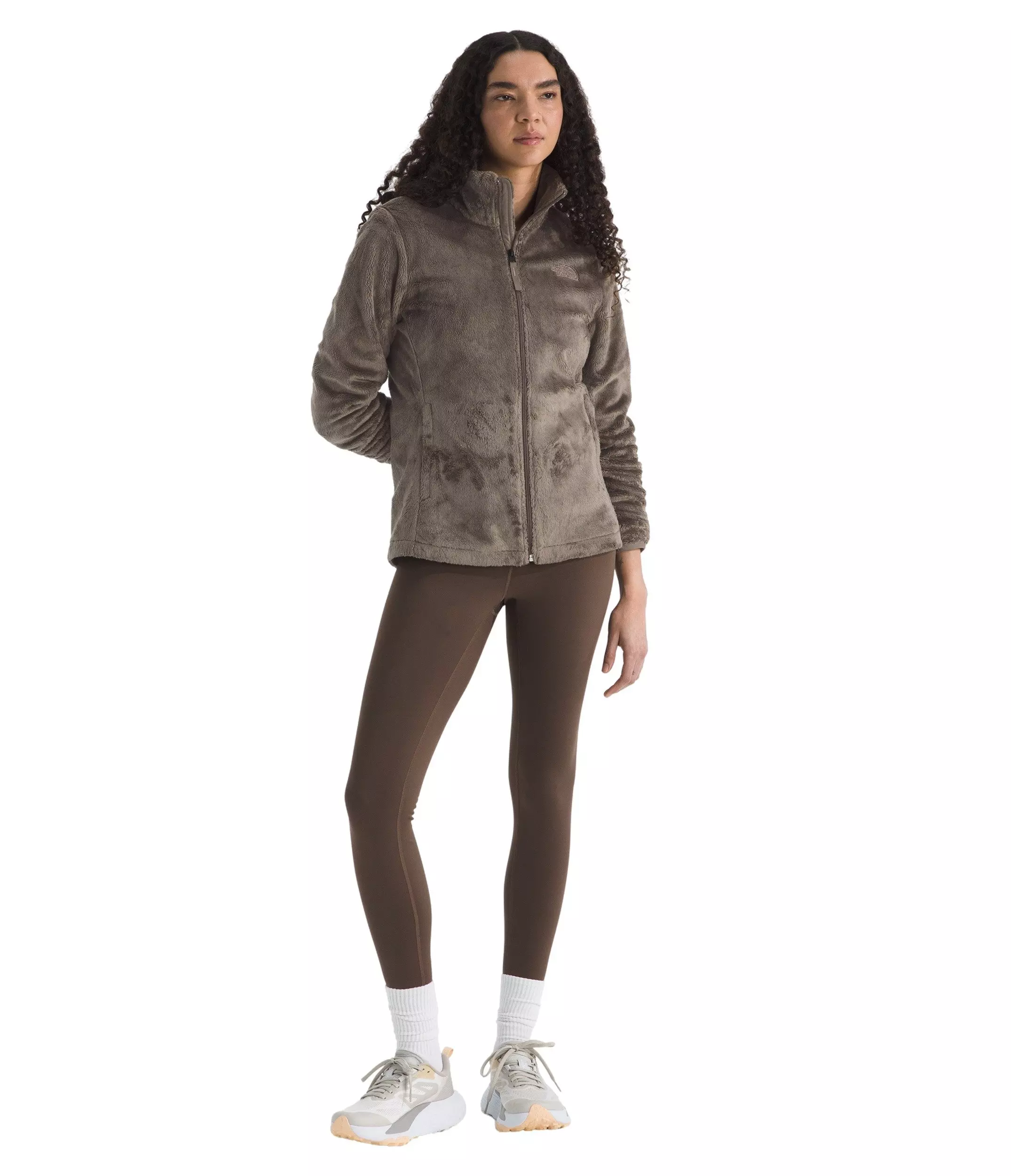 The North Face Women's Osito Jacket -Brown - BROWN