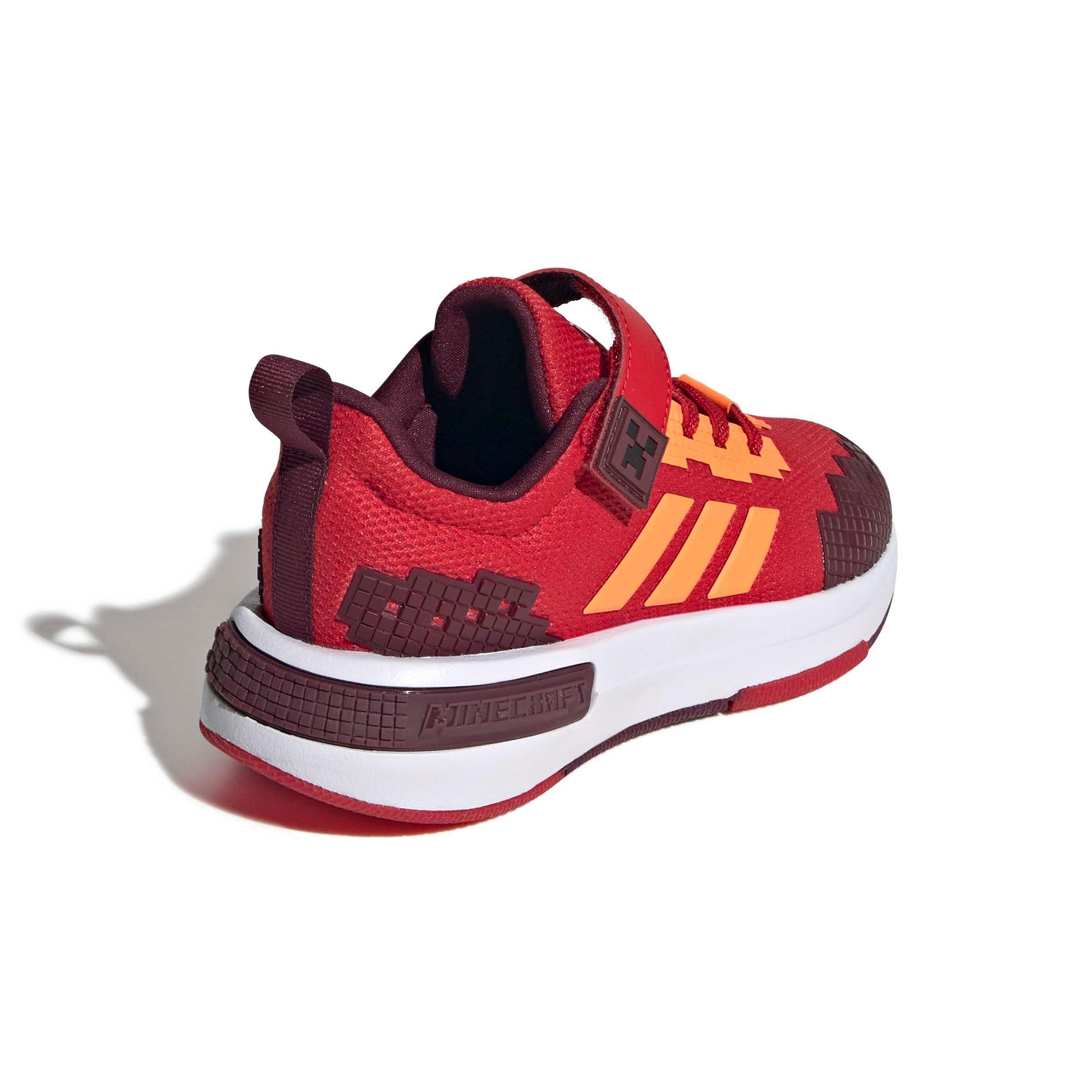 adidas Minecraft Pro "Better Scarlet/Lucid Orange/Maroon" Preschool Boys' Shoe - SCARLET/ORANGE/MAROON Thumbnail View 4