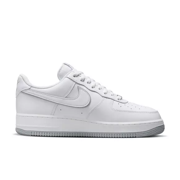 Nike Men's Air Force 1 '07 Shoes, Size 15, White/Grey/White