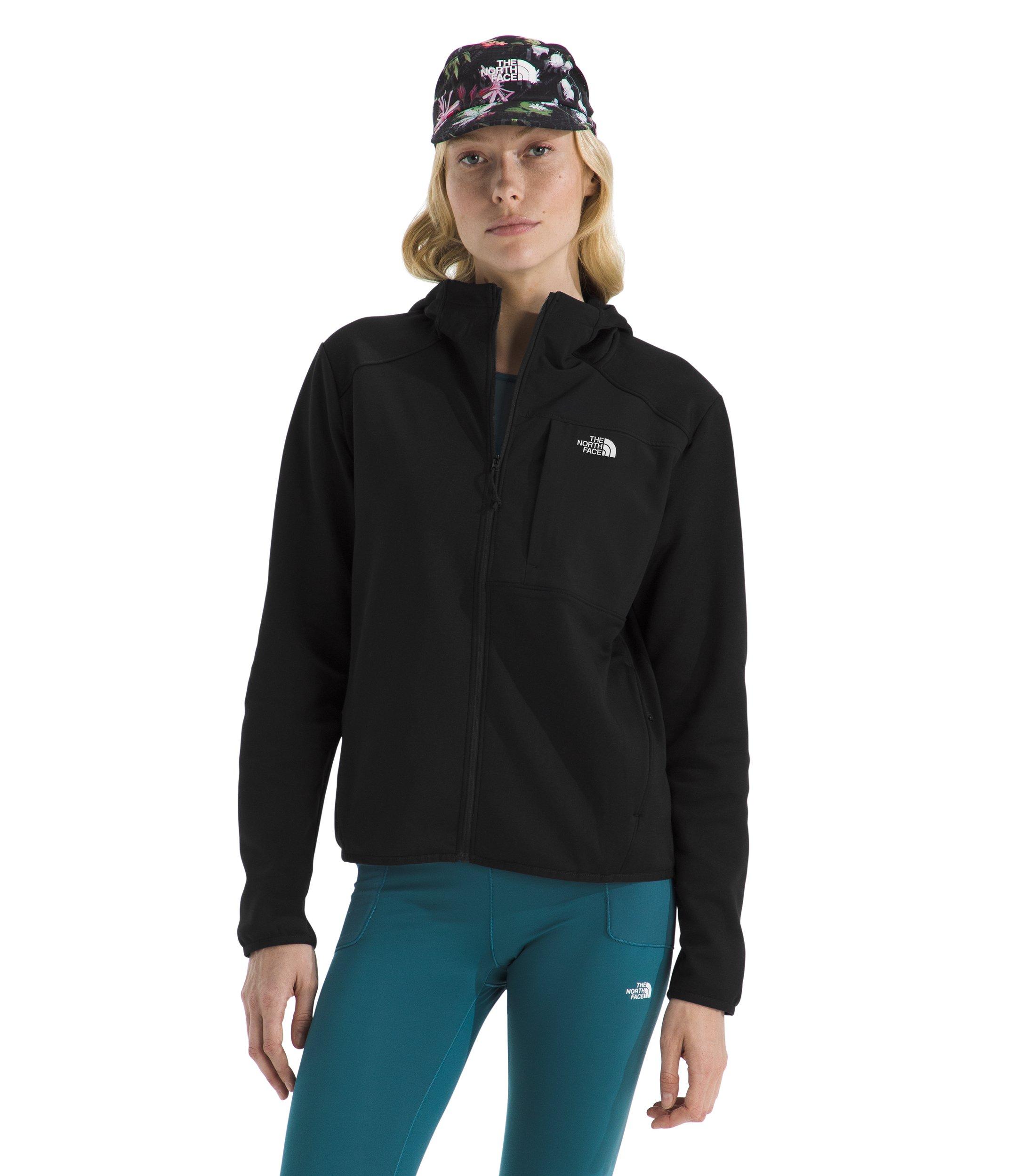 The North Face Women's Performance Fleece Full-Zip Jacket - Black - BLACK Thumbnail View 1