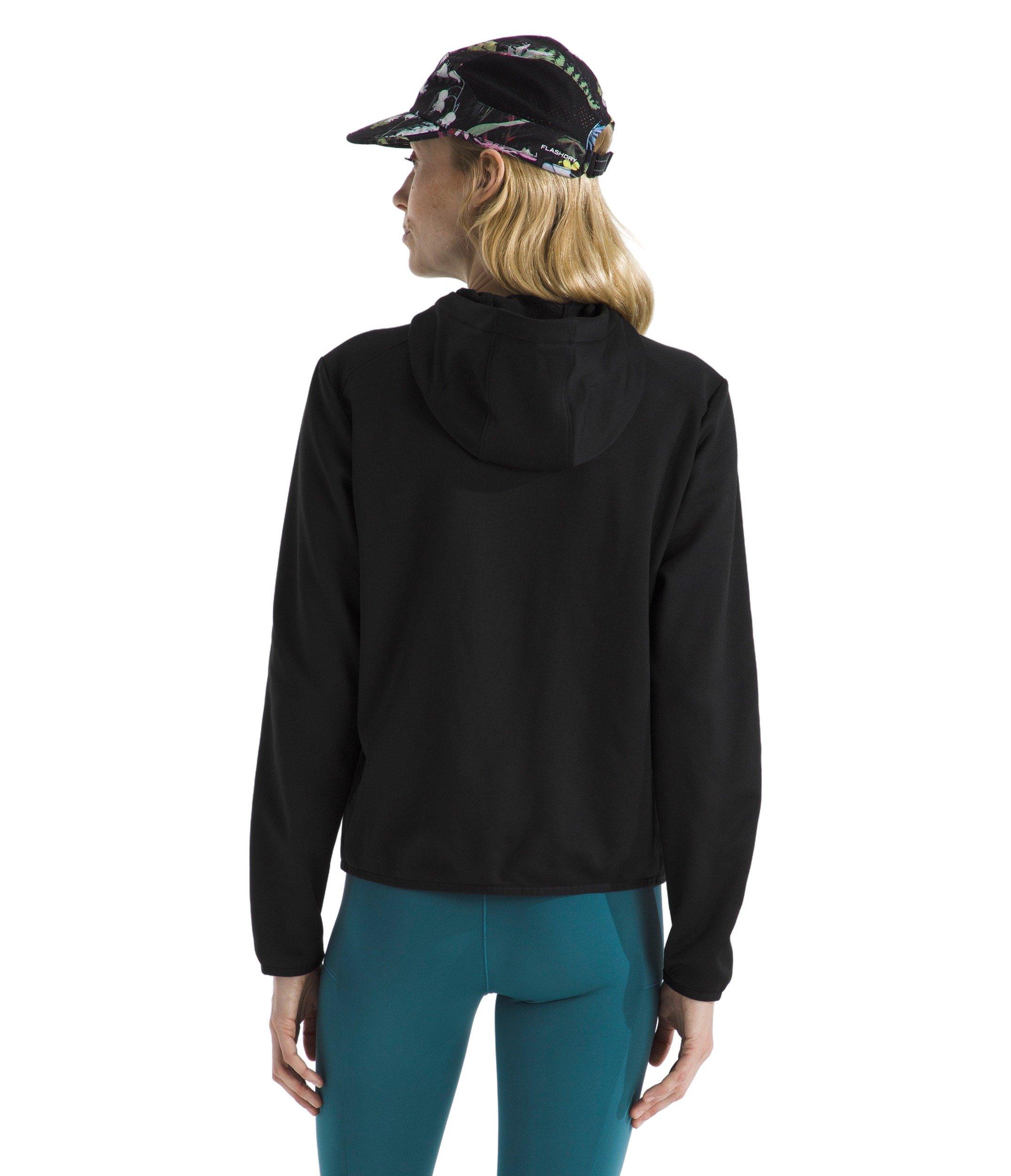 The North Face Women's Performance Fleece Full-Zip Jacket - Black - BLACK Thumbnail View 2