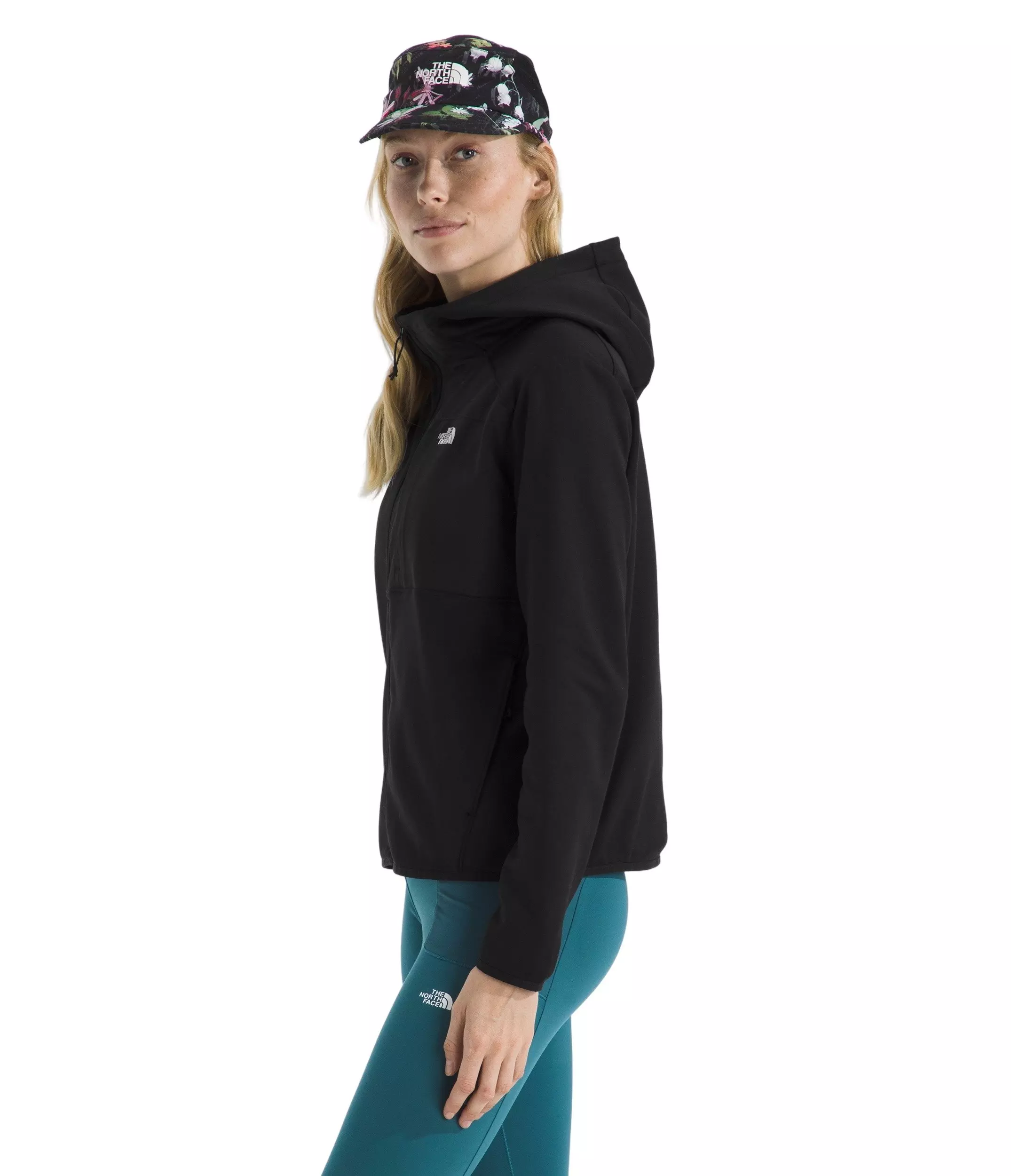 The North Face Women's Performance Fleece Full-Zip Jacket -Black - BLACK