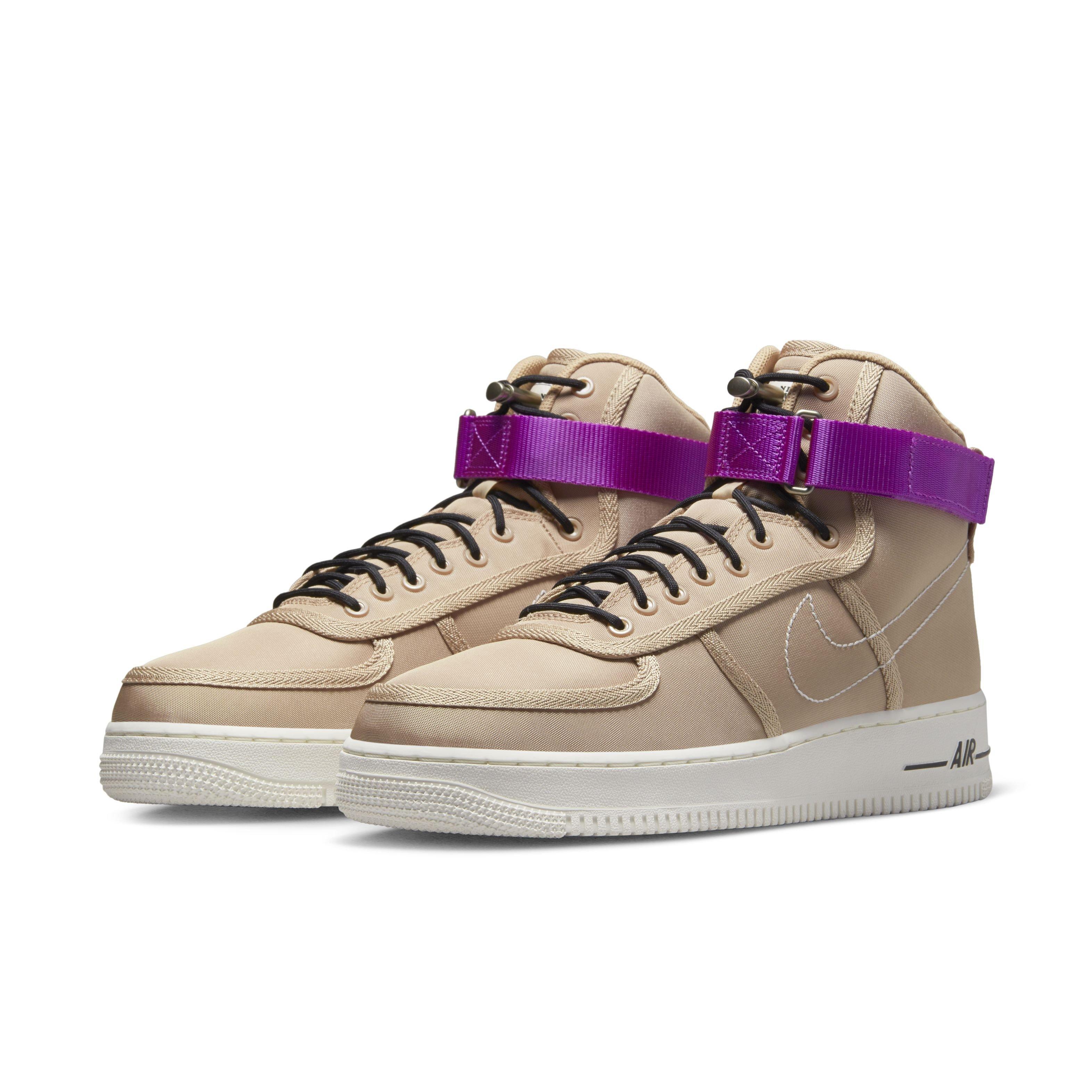 Nike Air Force 1 High '07 LV8 Hemp/Hemp/Fuchsia Dream/Black Men's Shoe -  Hibbett | City Gear