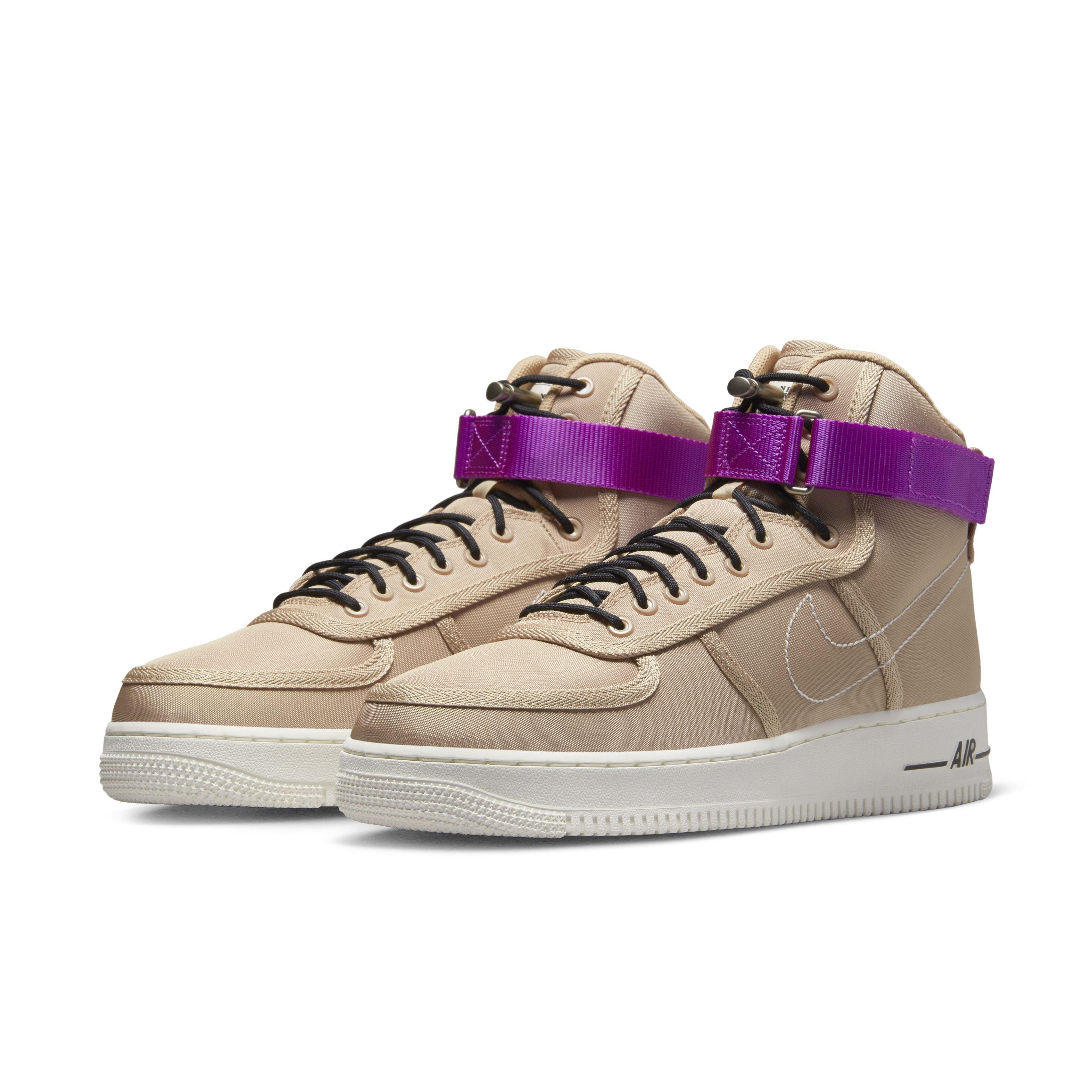 Nike Air Force 1 High “Moving Company” (Hemp/Fuchsia Dream/Black/Hemp) -  SKU: DV0790-200 