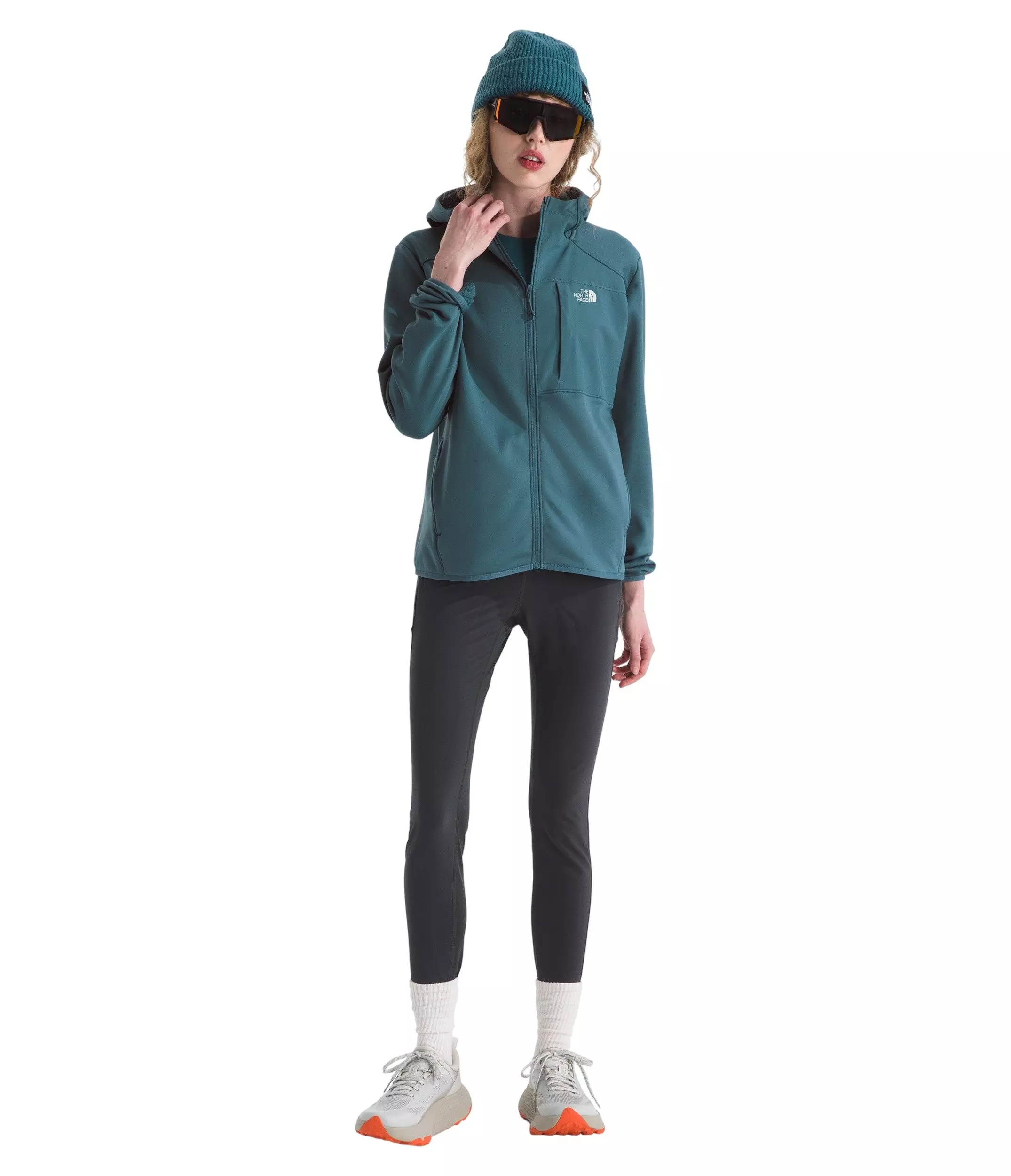 The North Face Women's Performance Fleece Full-Zip Jacket - COLOR - BLACK