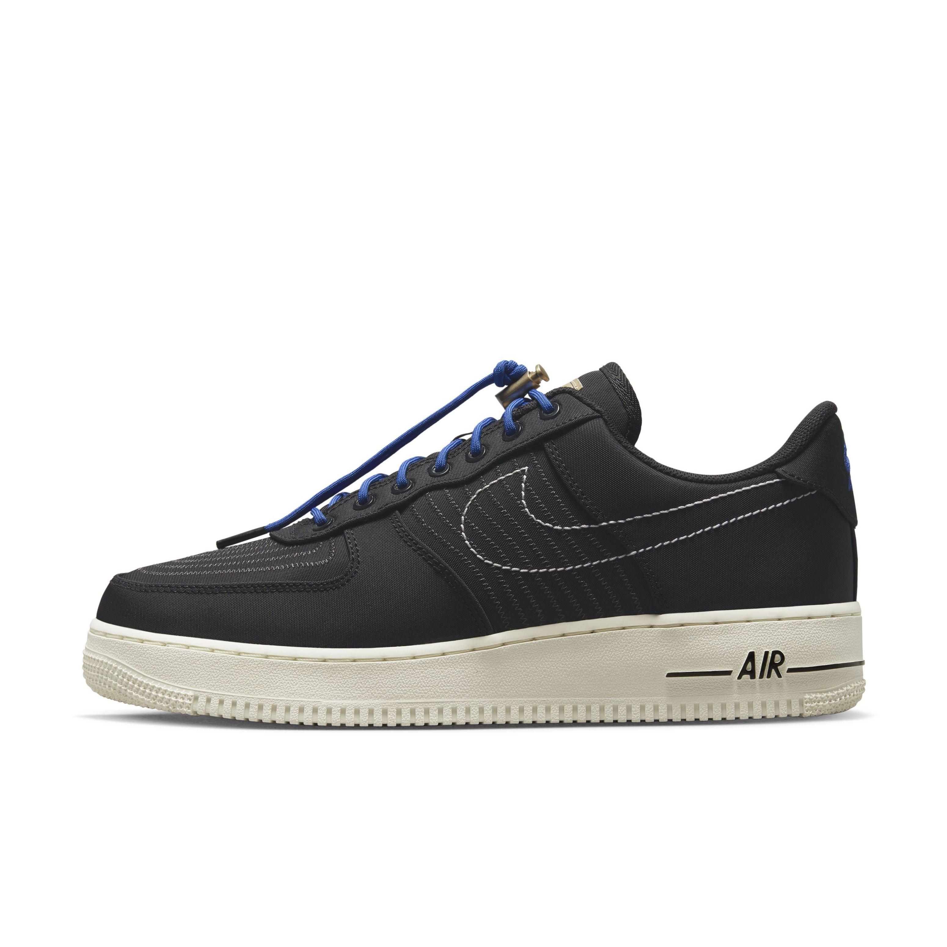 Nike Air Force 1 '07 LV8 Shoes Black Blue Sail DV0794-001