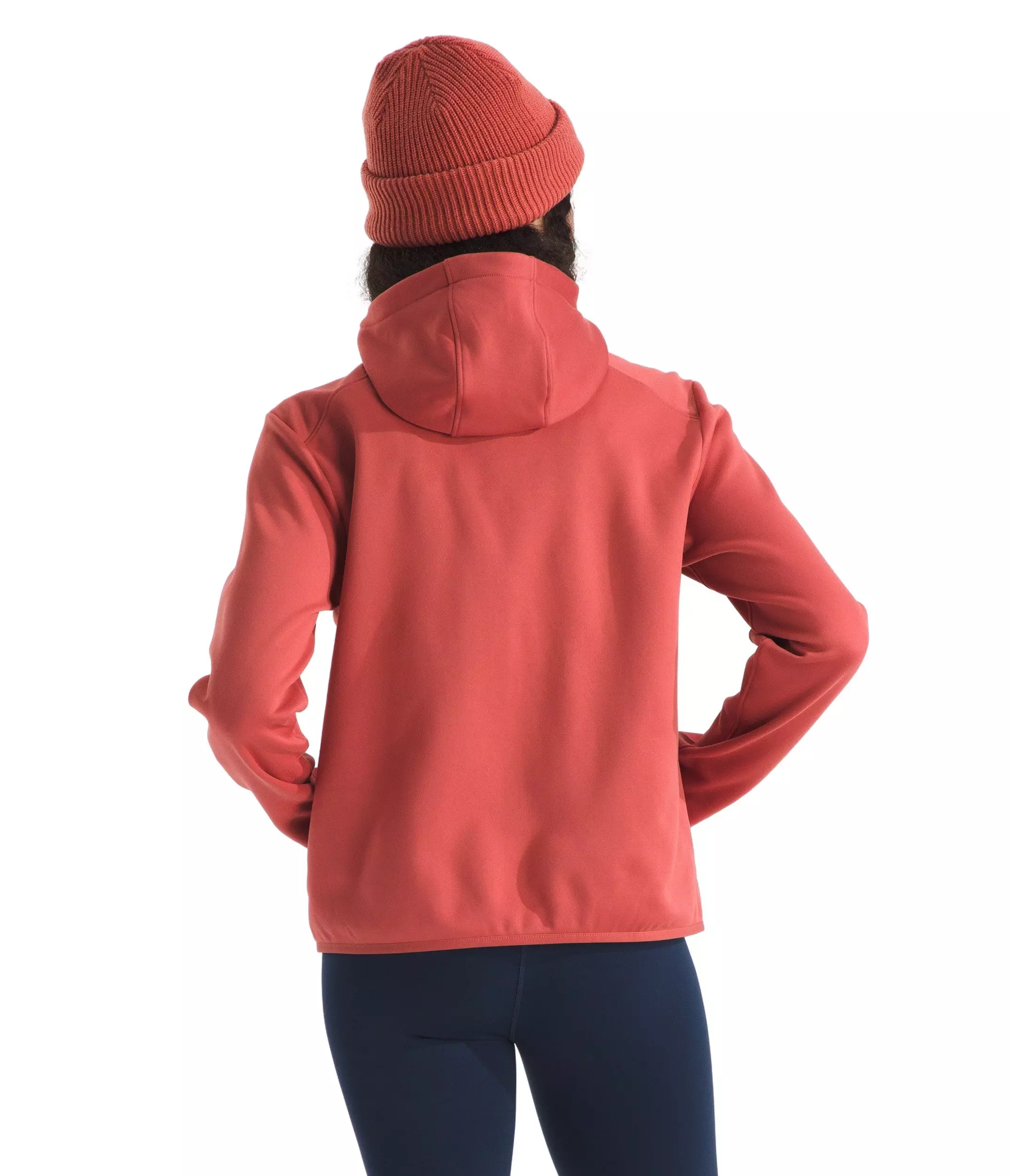 The North Face Women's Performance Fleece Full-Zip Jacket - Orange - ORANGE