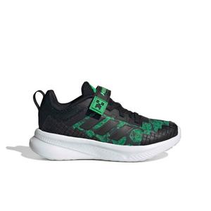 adidas Minecraft Fortarun 4.0 "Core Black/Core Black/Ftwr White" Preschool Boys' Shoe