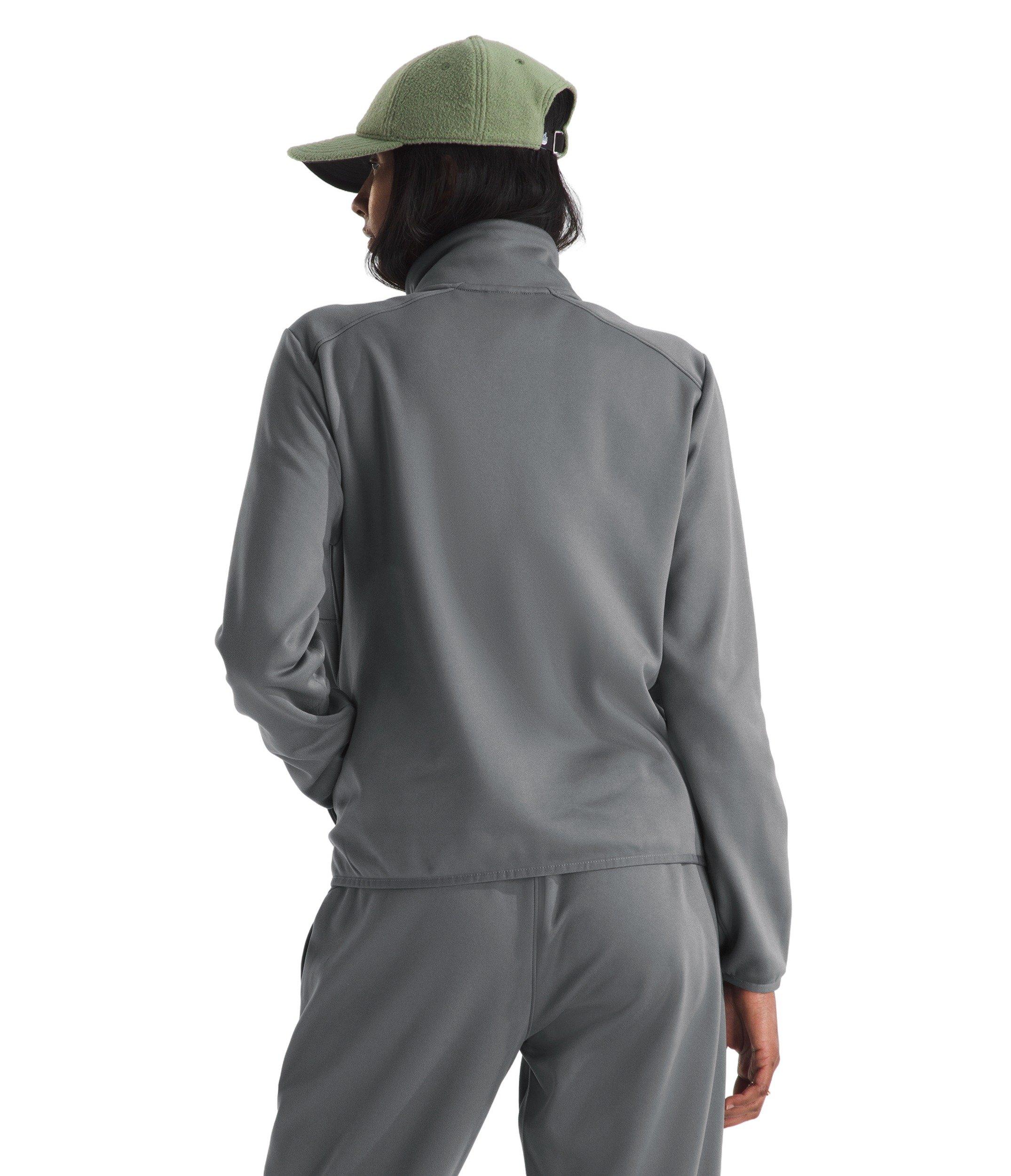 The North Face Women's Performance Fleece Full-Zip Jacket - Smoked Pearl - SMOKED PEARL Thumbnail View 2