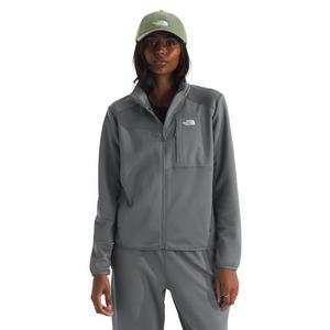 The North Face Women's Performance Fleece Full-Zip Jacket -Smoked Pearl