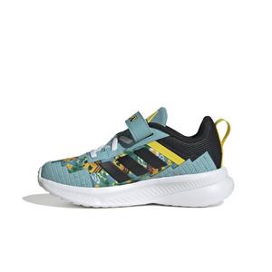 adidas Minecraft Fortarun 4.0 "Mint Ton/Core Black/Yellow" Preschool Girls' Shoe