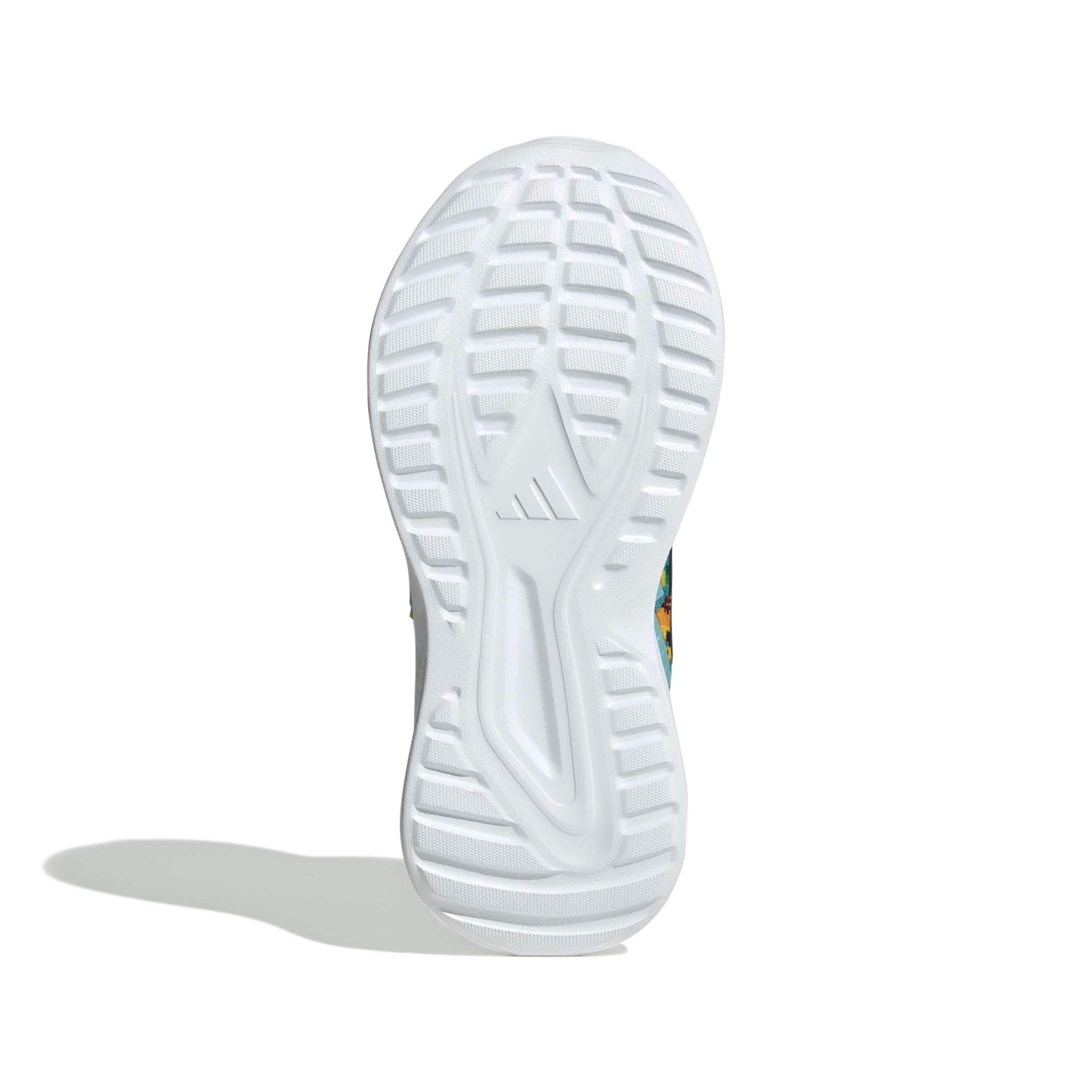 adidas Minecraft Fortarun 4.0 "Mint Ton/Core Black/Yellow" Preschool Girls' Shoe - MINT/BLACK/YELLOW Thumbnail View 6