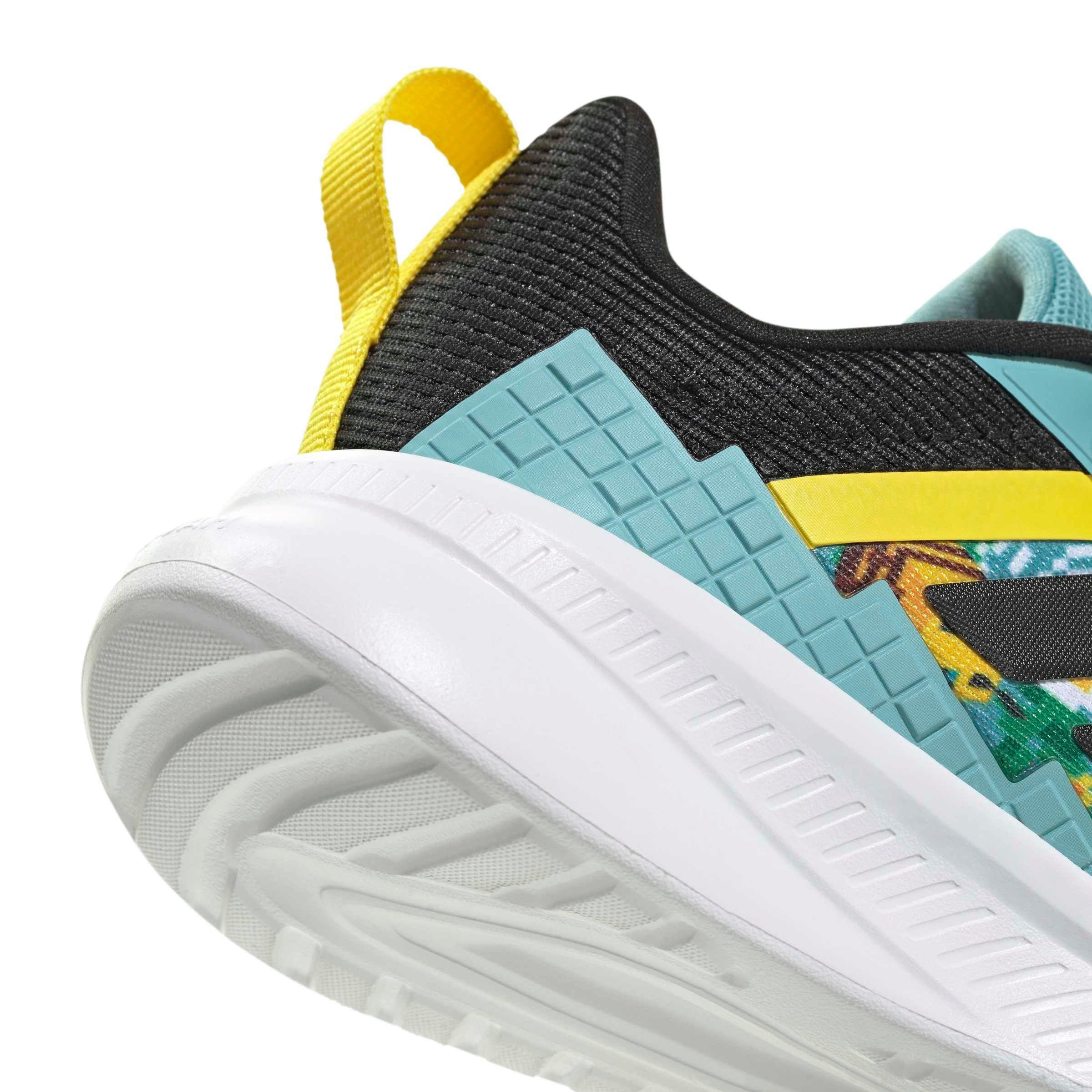 adidas Minecraft Fortarun 4.0 "Mint Ton/Core Black/Yellow" Preschool Girls' Shoe - MINT/BLACK/YELLOW Thumbnail View 7