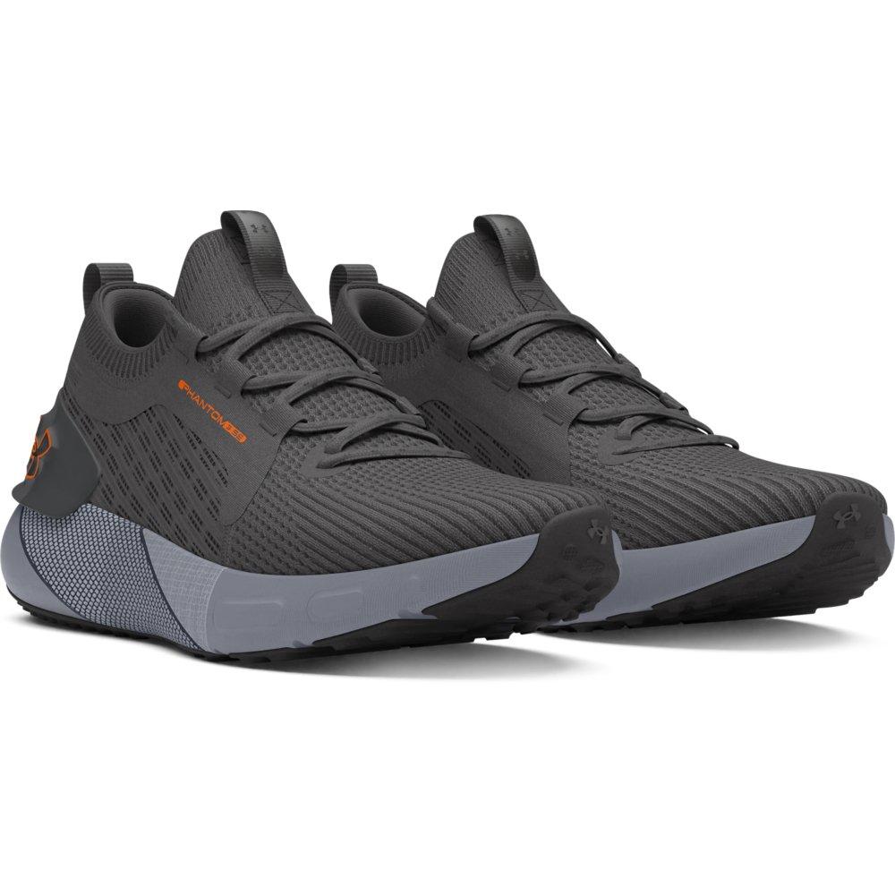 Under Armour HOVR Phantom 3 SE "Castlerock/Anthracite/Atomic" Men's Running Shoe - CASTLEROCK/ANTHRACITE/ATOMIC Thumbnail View 3