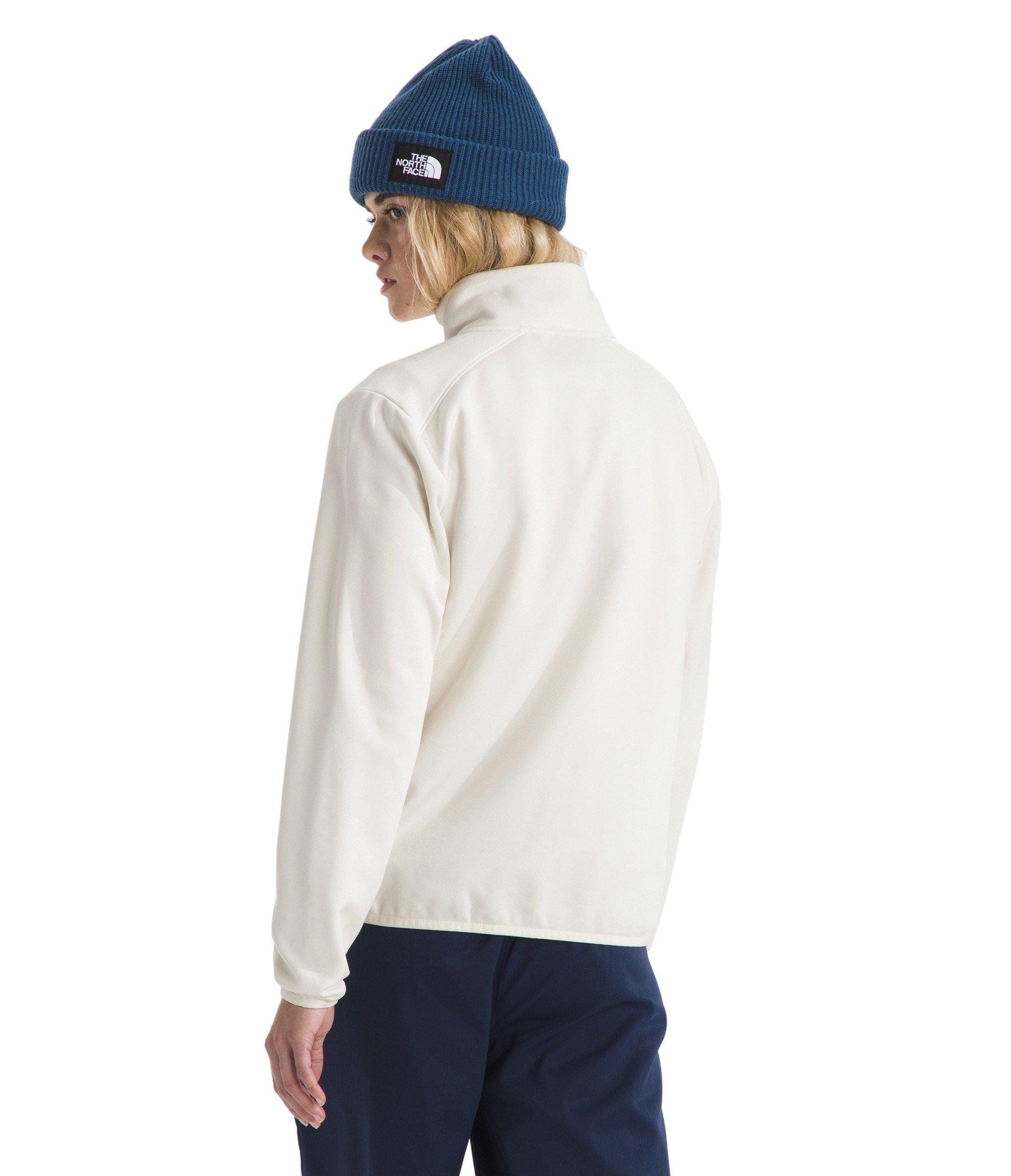 The North Face Women's Performance Fleece Full-Zip Jacket -White - WHITE Thumbnail View 2
