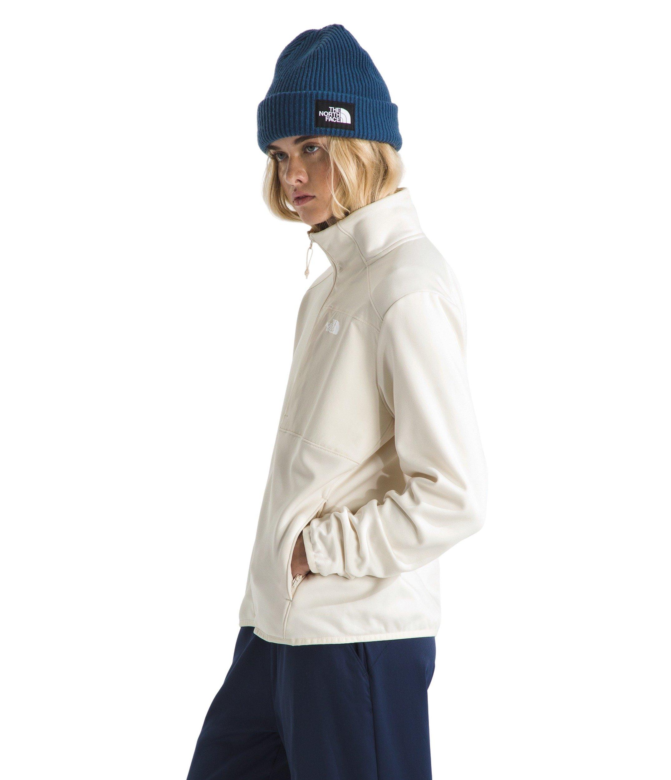 The North Face Women's Performance Fleece Full-Zip Jacket -White - WHITE Thumbnail View 3