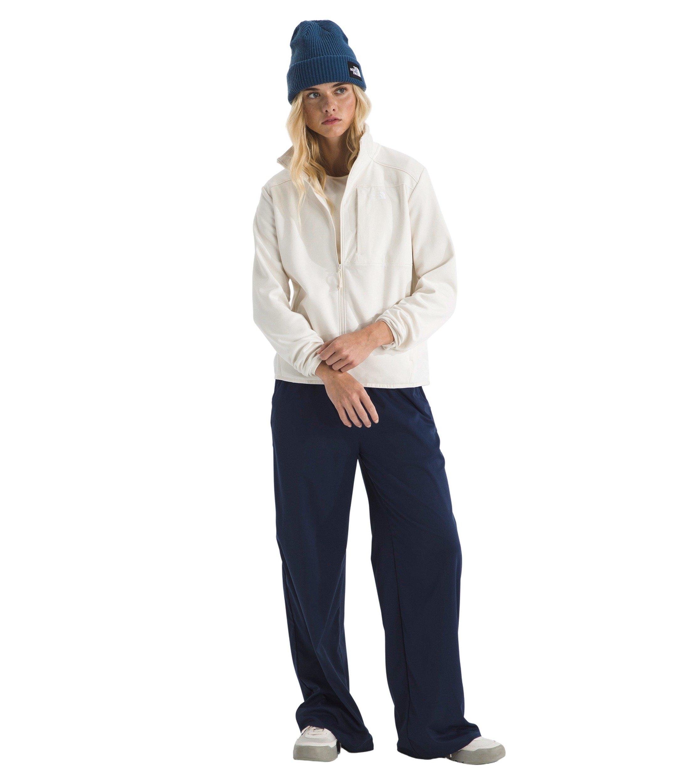 The North Face Women's Performance Fleece Full-Zip Jacket - White - WHITE Thumbnail View 5