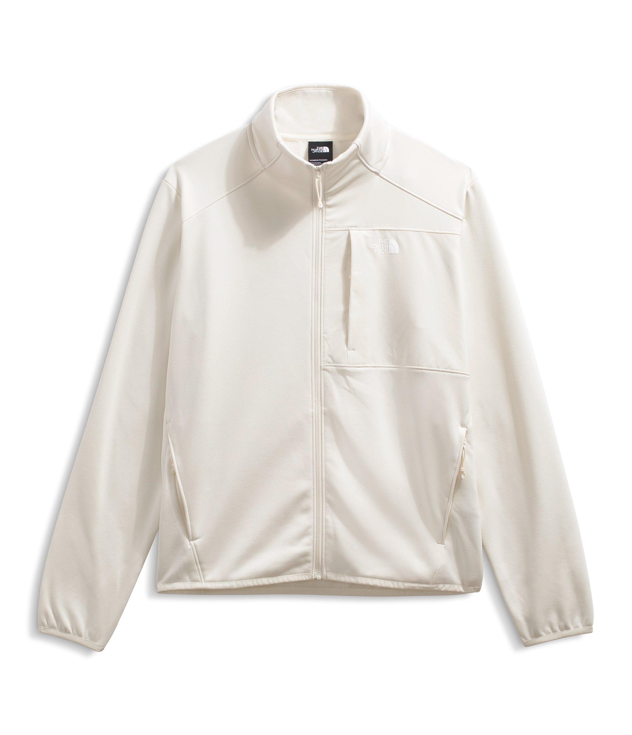 The North Face Women's Performance Fleece Full-Zip Jacket -White - WHITE Thumbnail View 6
