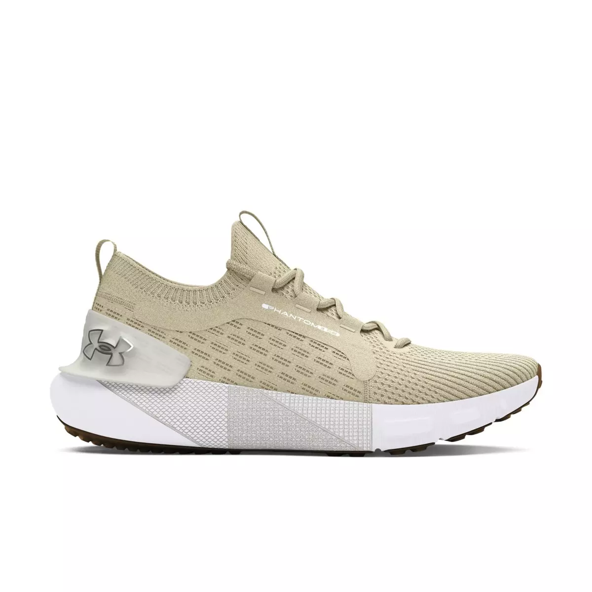 Under Armour HOVR Phantom 3 SE "Silt/White Quartz/Metallic Silver" Men's Running Shoe - SILT/QUARTZ/SILVER