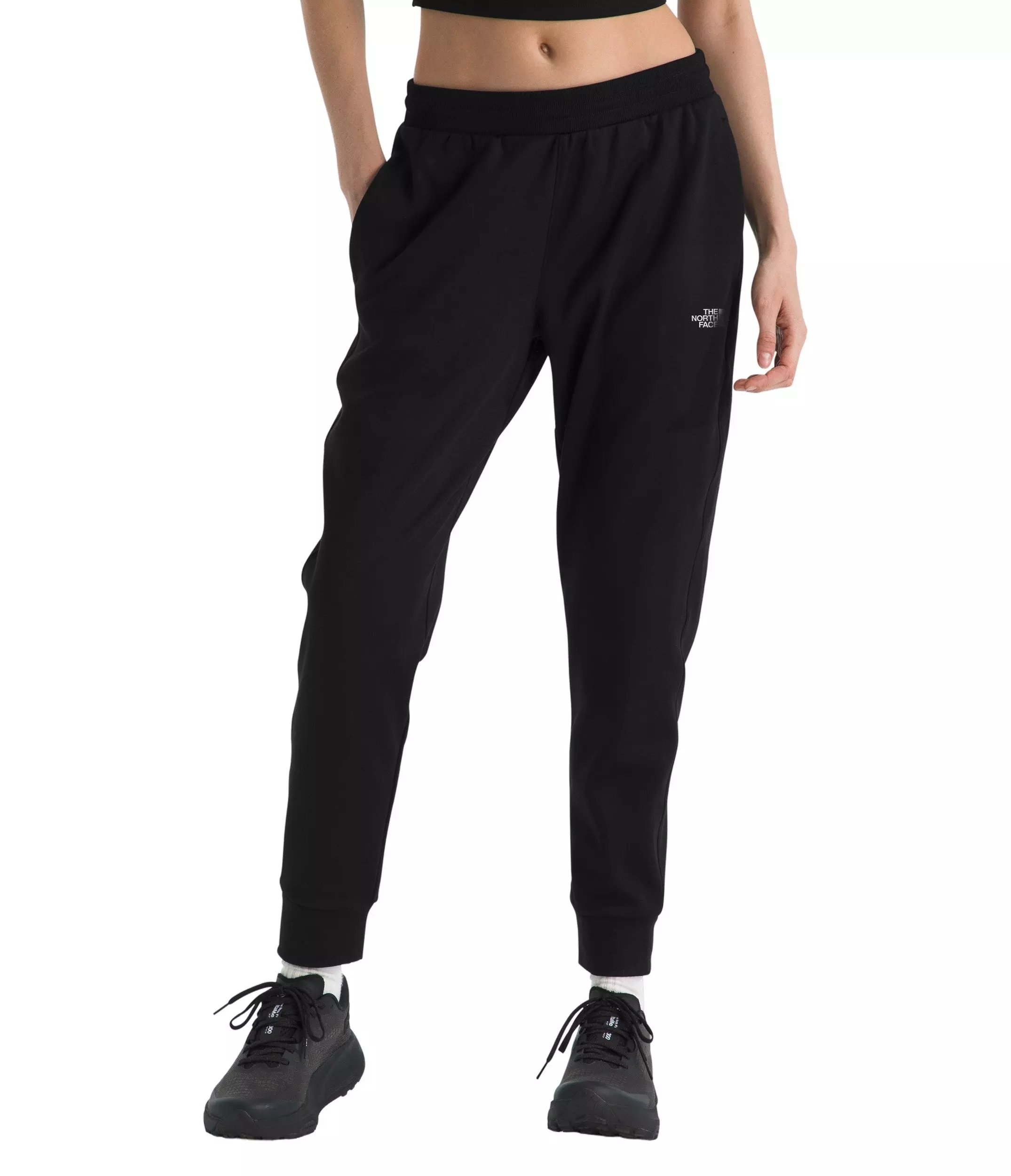 The North Face Women's Performance Fleece SW Pants -Black - BLACK